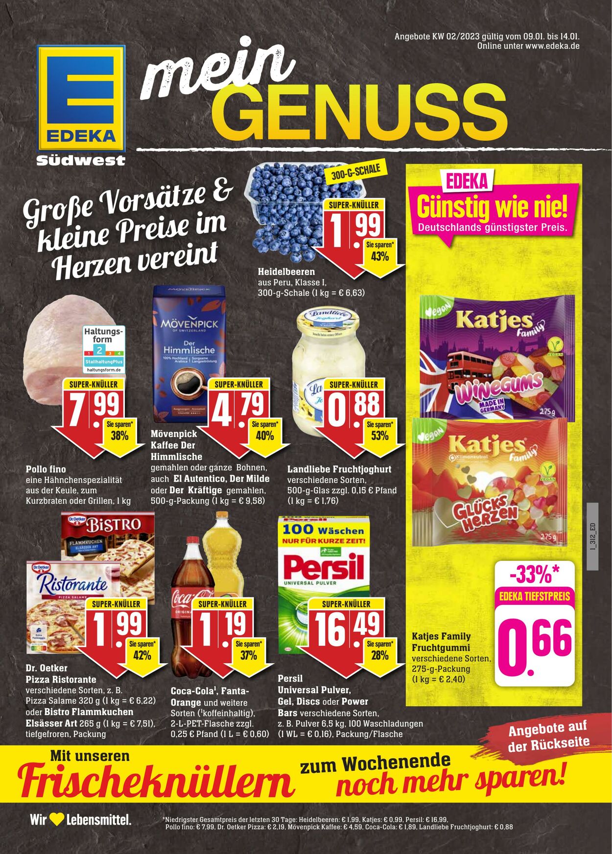 Prospekt Edeka 09.01.2023 - 14.01.2023