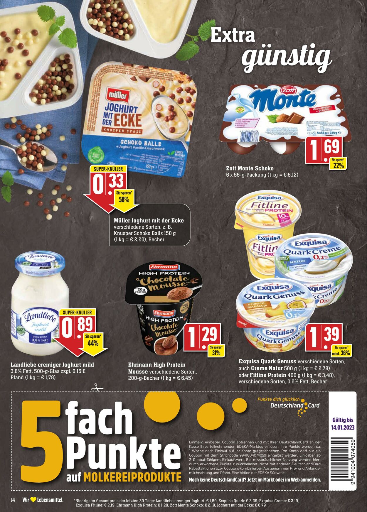 Prospekt Edeka 09.01.2023 - 14.01.2023