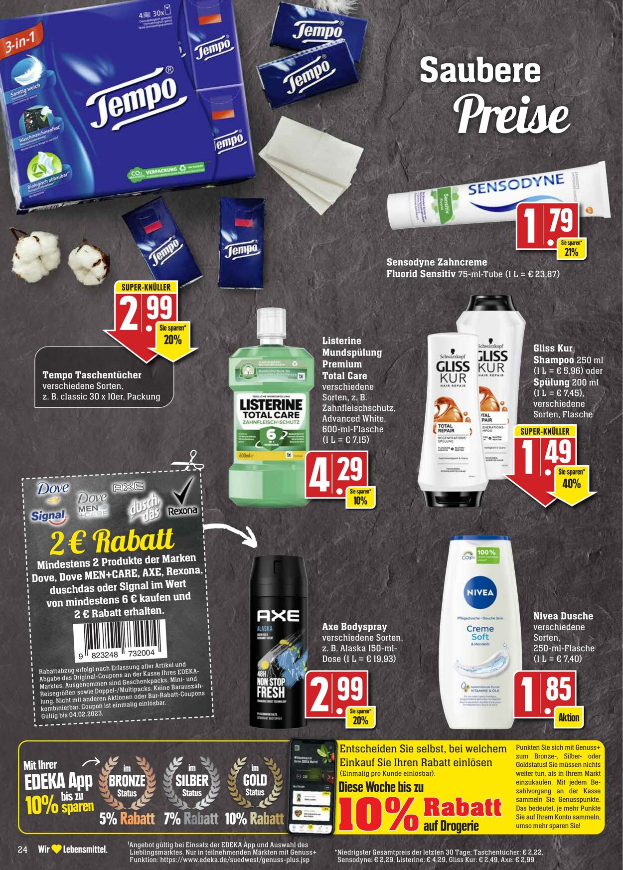 Prospekt Edeka 09.01.2023 - 14.01.2023