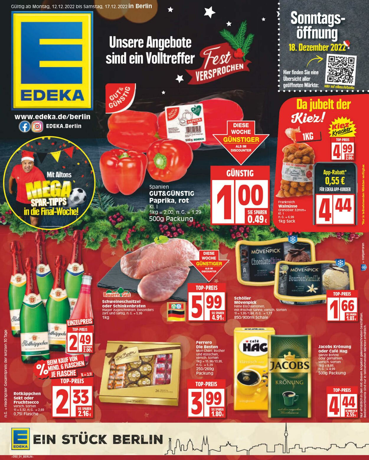 Prospekt Edeka 12.12.2022 - 17.12.2022