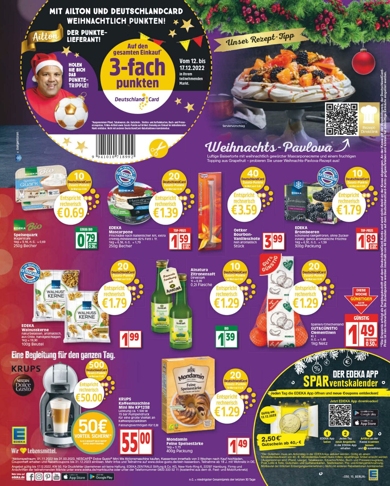 Prospekt Edeka 12.12.2022 - 17.12.2022