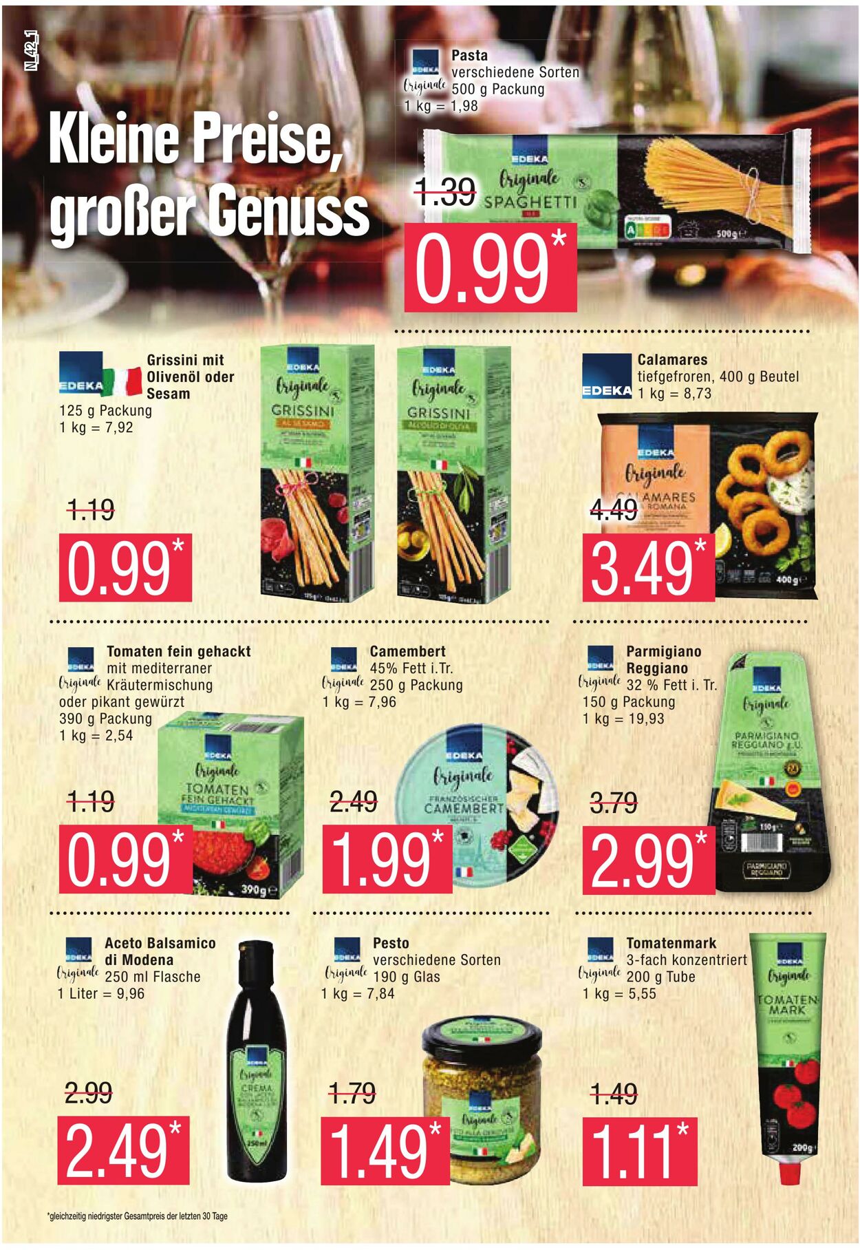 Prospekt Edeka 28.08.2023 - 02.09.2023