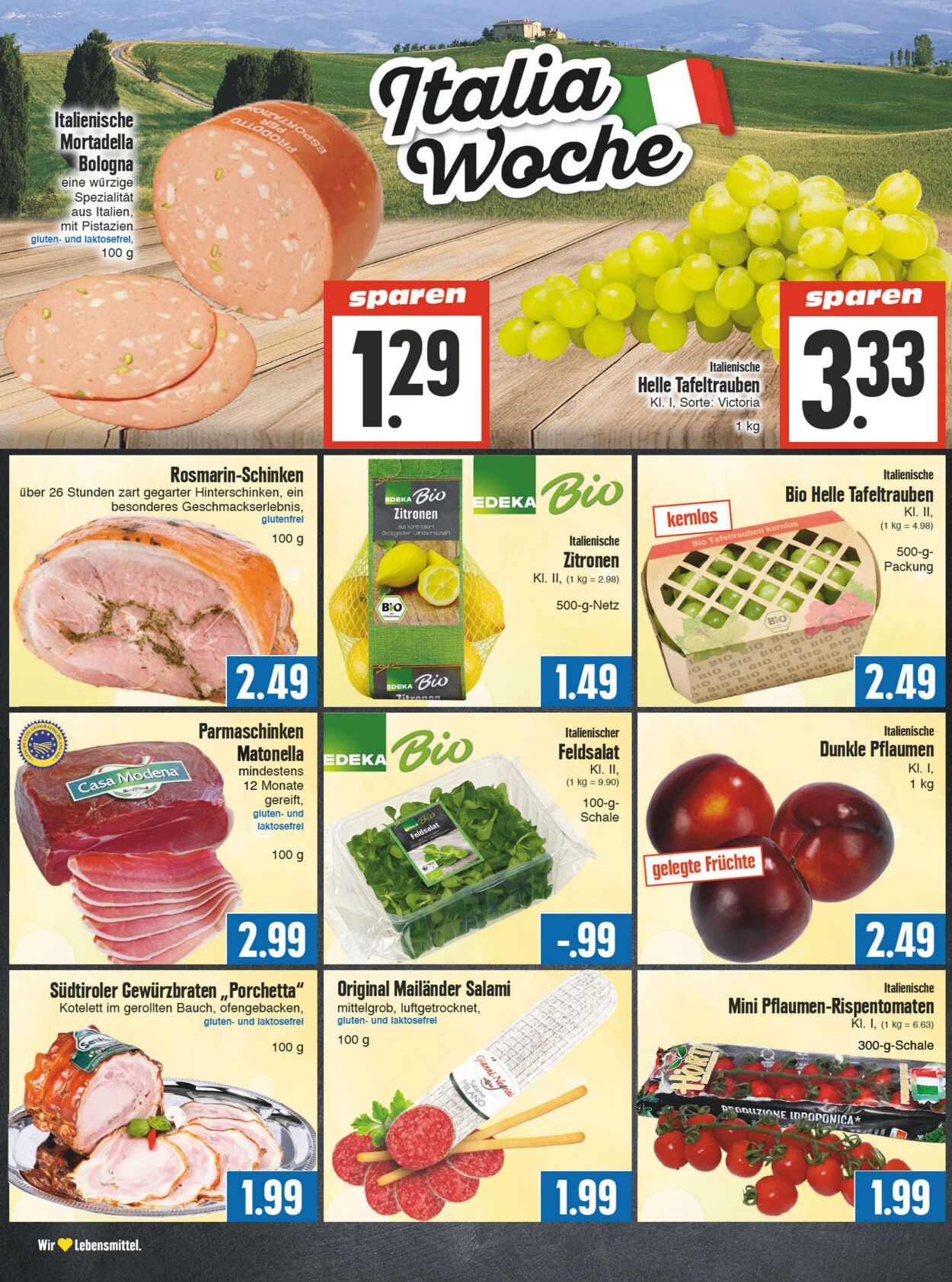 Prospekt Edeka 10.07.2023 - 15.07.2023