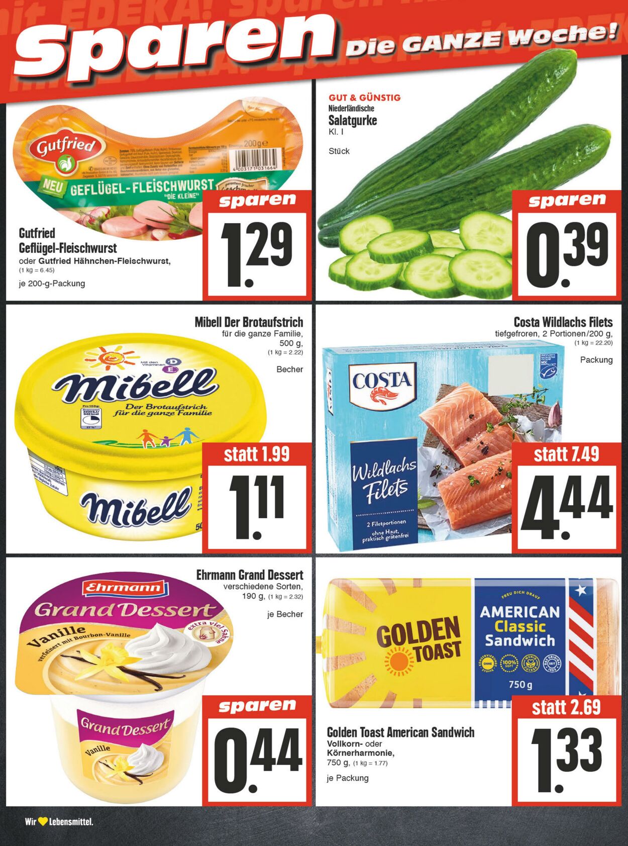 Prospekt Edeka 10.07.2023 - 15.07.2023