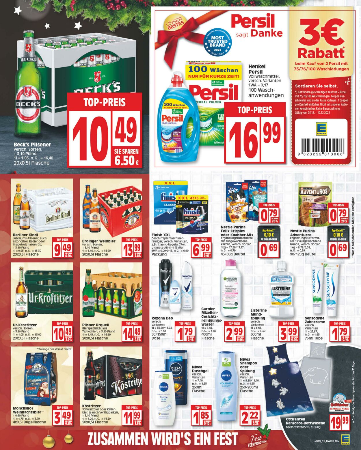 Prospekt Edeka 05.12.2022 - 10.12.2022