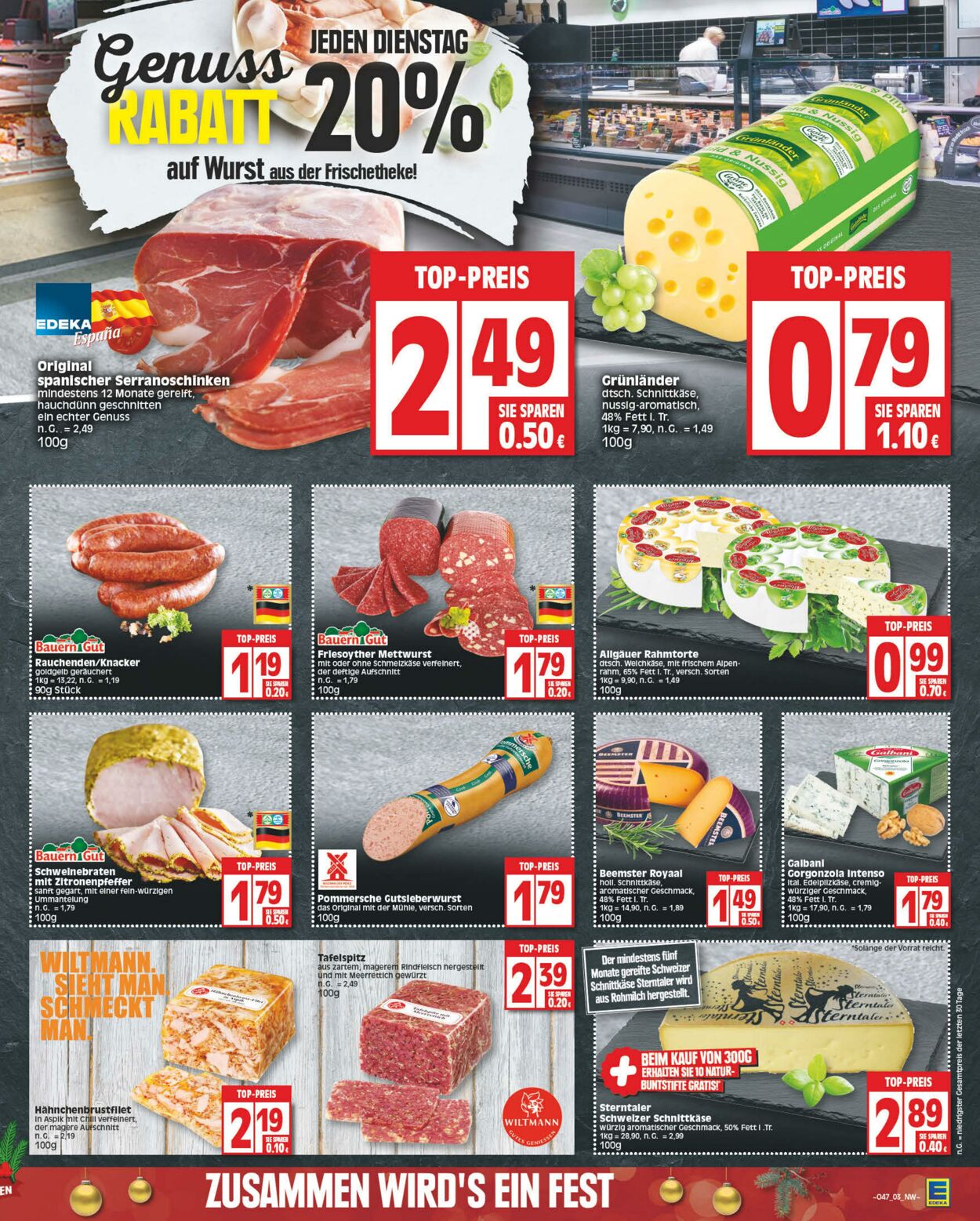 Prospekt Edeka 21.11.2022 - 26.11.2022