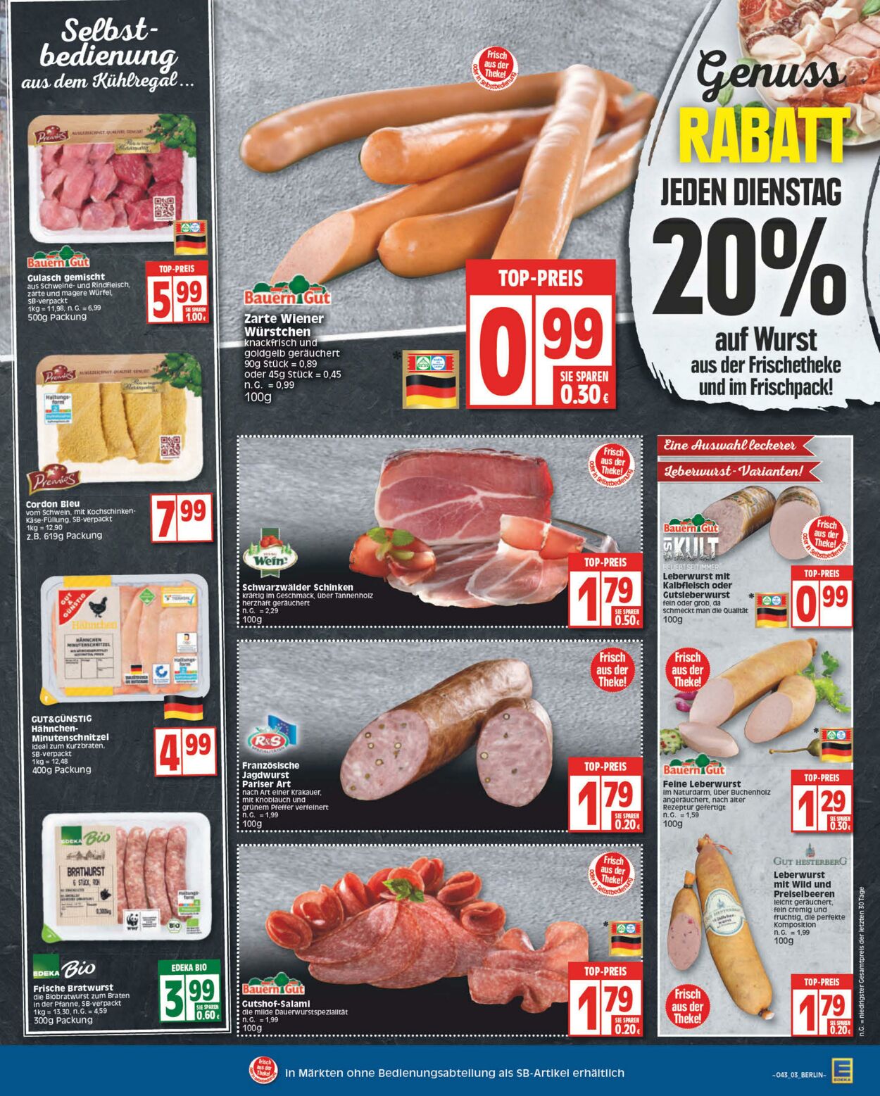 Prospekt Edeka 24.10.2022 - 29.10.2022