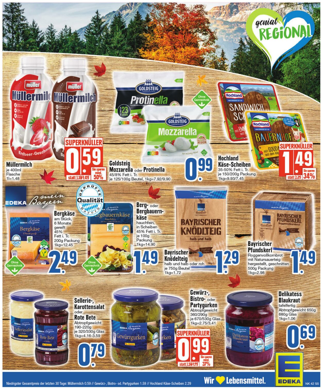 Prospekt Edeka 17.10.2022 - 22.10.2022