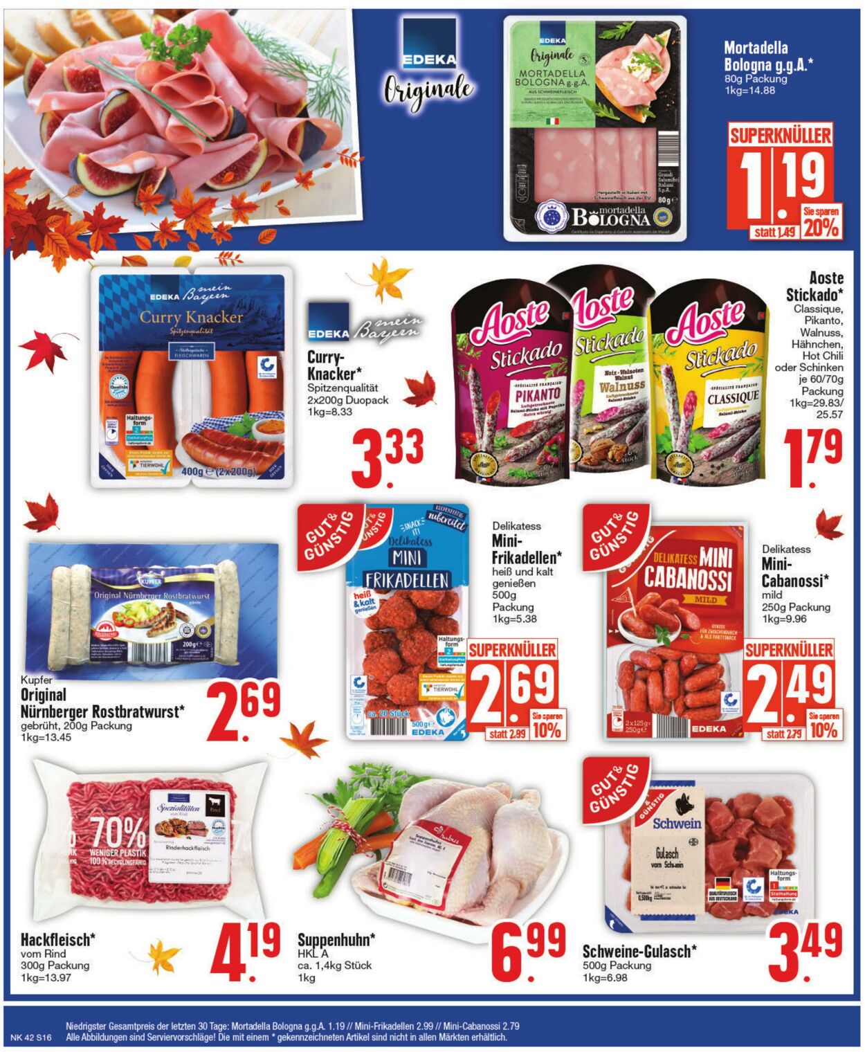 Prospekt Edeka 17.10.2022 - 22.10.2022