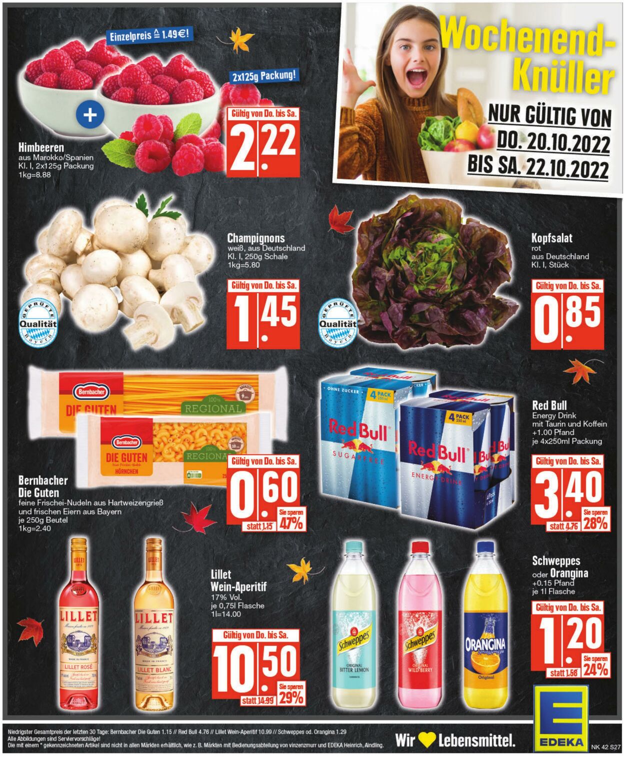 Prospekt Edeka 17.10.2022 - 22.10.2022