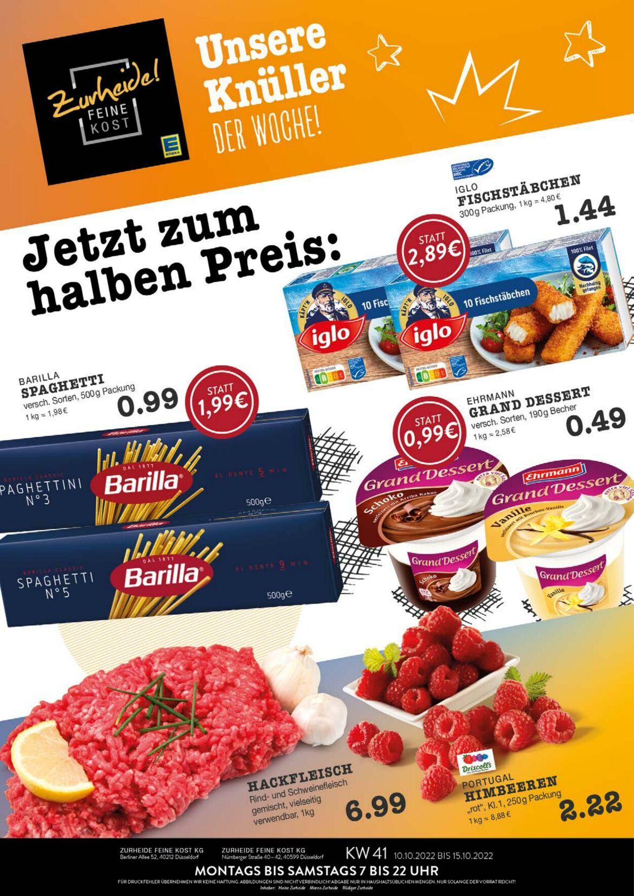 Prospekt Edeka 10.10.2022 - 15.10.2022