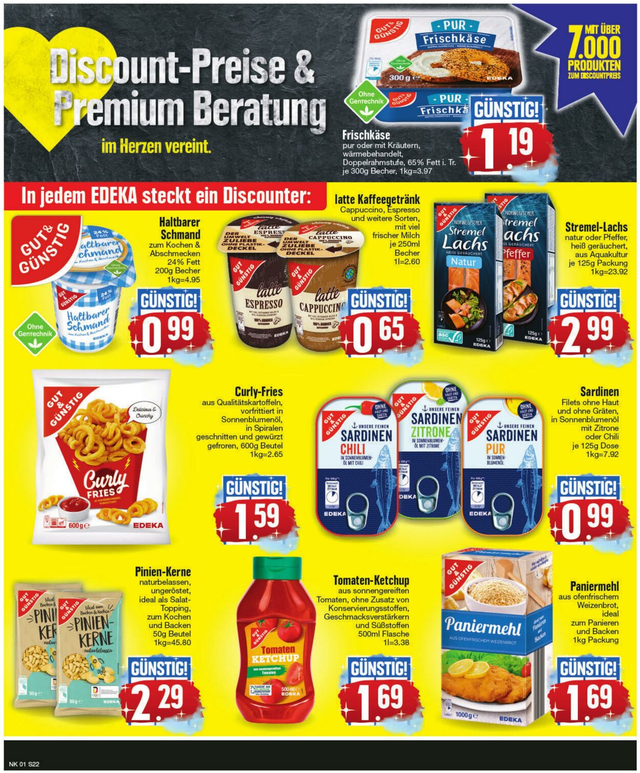 Prospekt Edeka 02.01.2023 - 07.01.2023