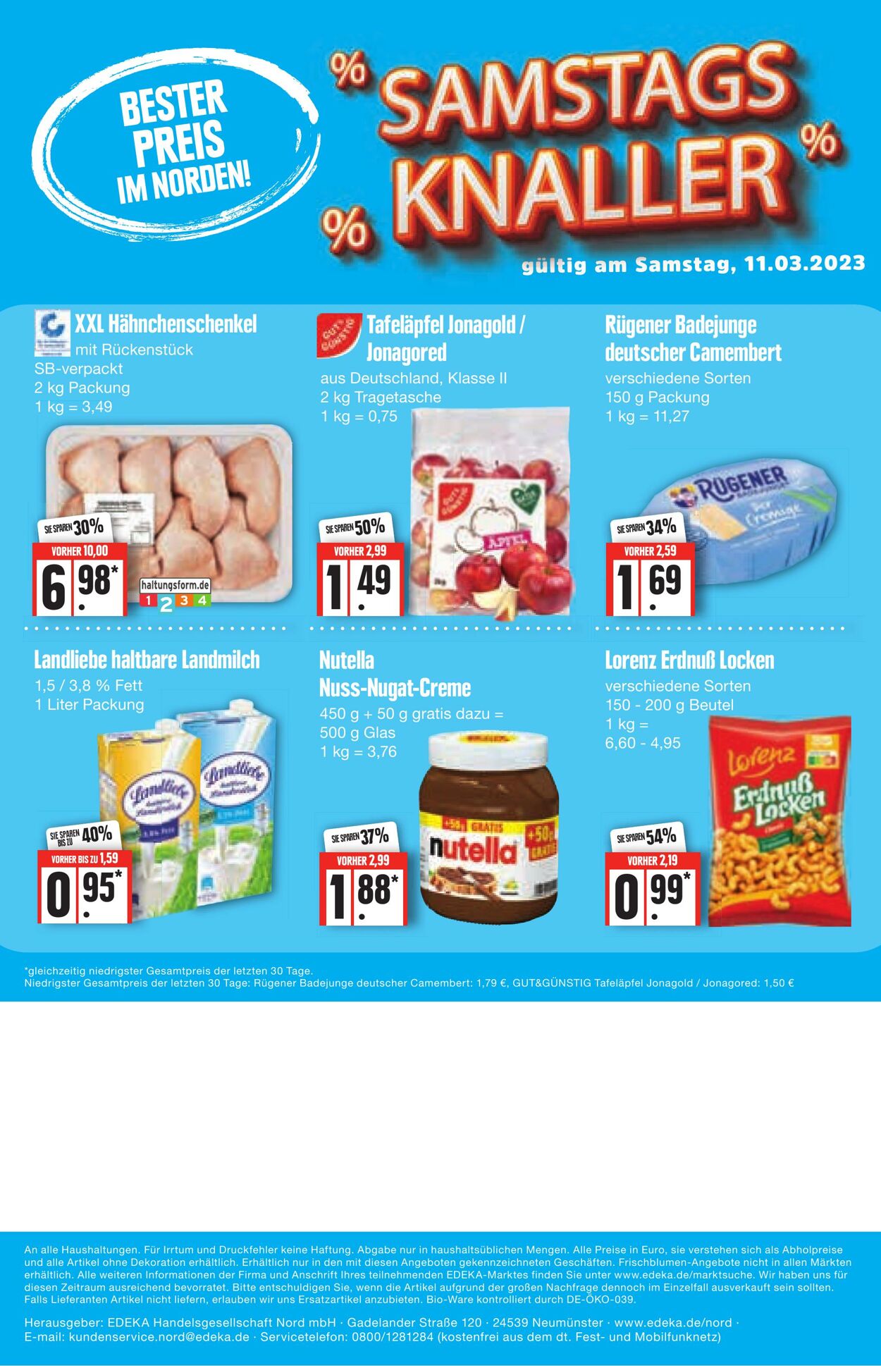 Prospekt Edeka 06.03.2023 - 11.03.2023