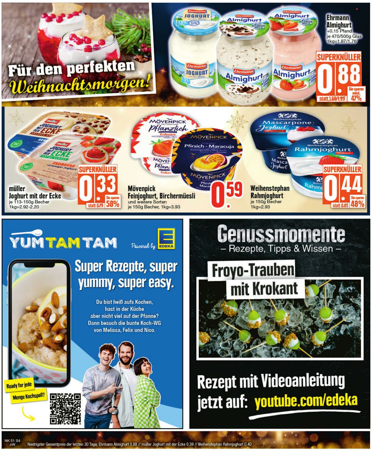 Prospekt Edeka 19.12.2022 - 24.12.2022