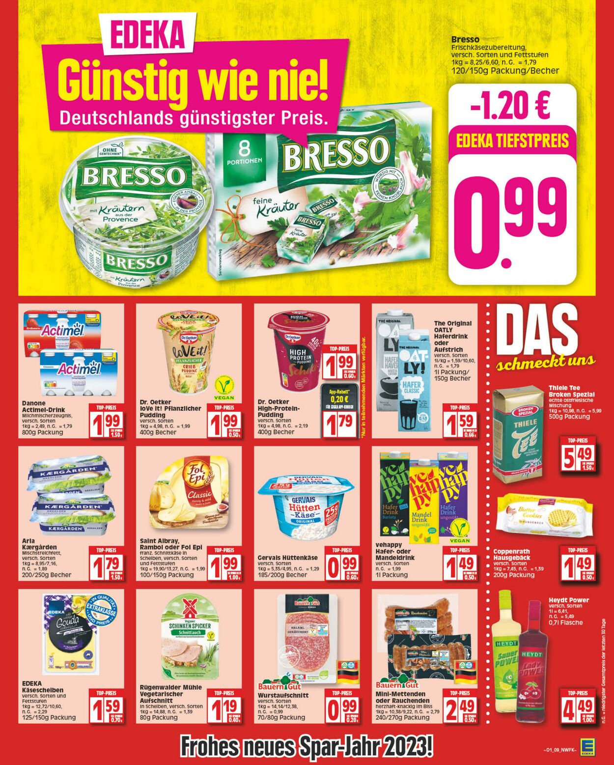 Prospekt Edeka 02.01.2023 - 07.01.2023