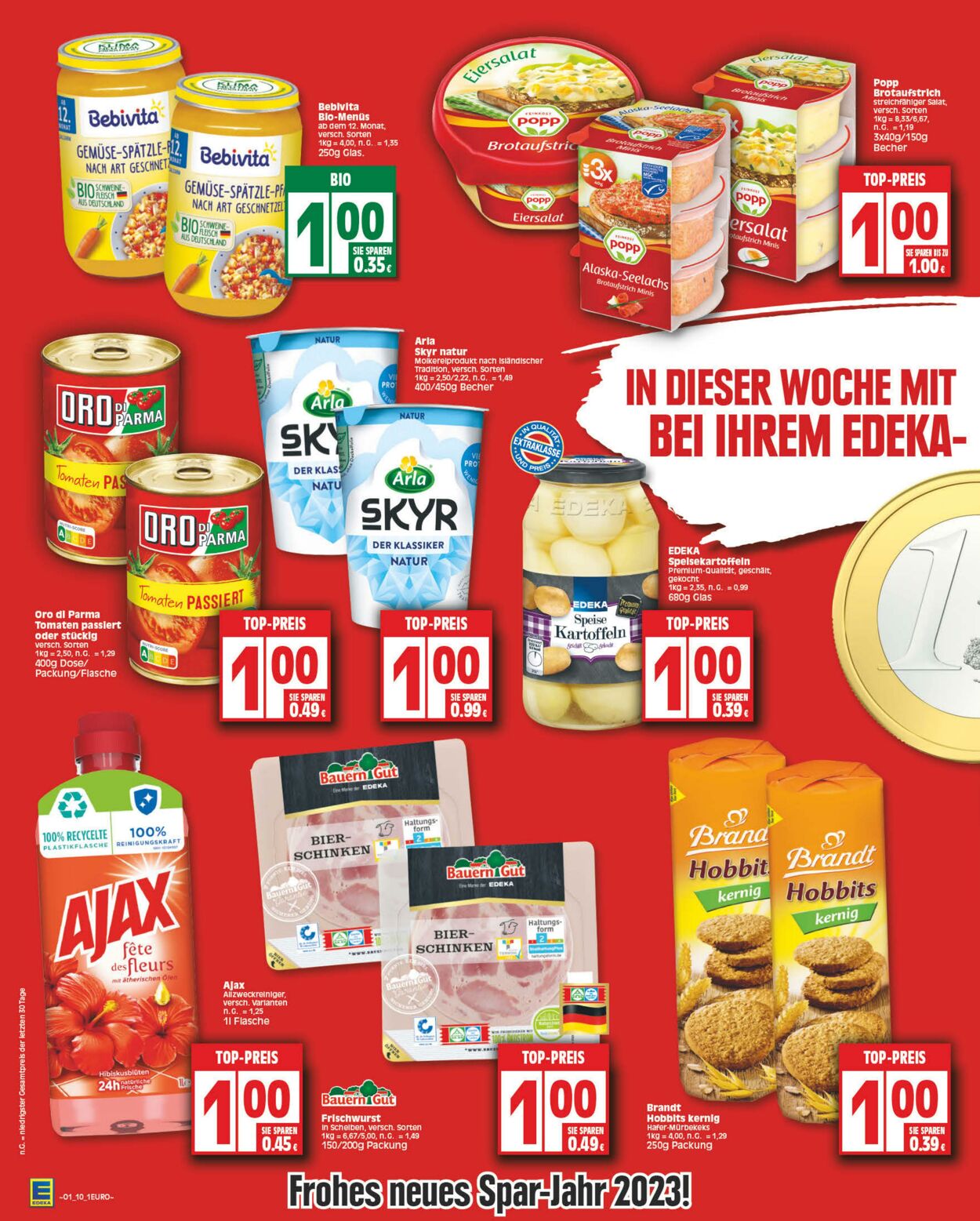 Prospekt Edeka 02.01.2023 - 07.01.2023