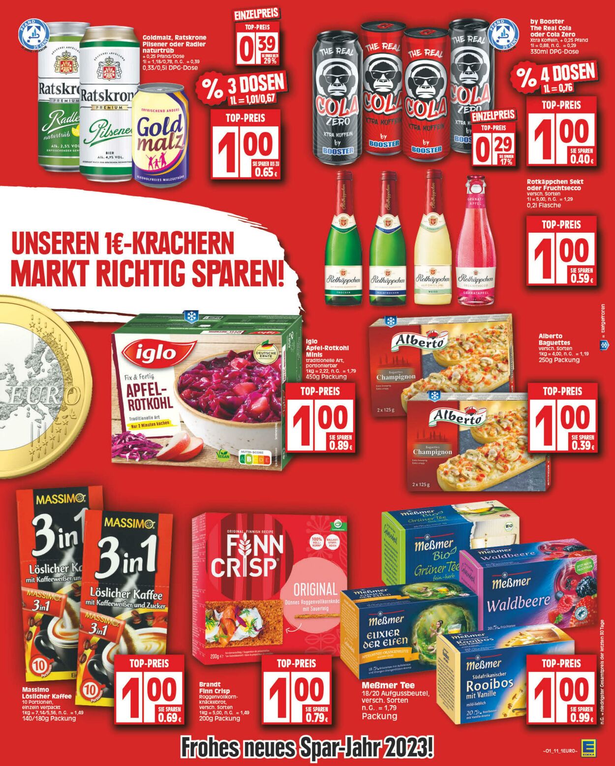 Prospekt Edeka 02.01.2023 - 07.01.2023