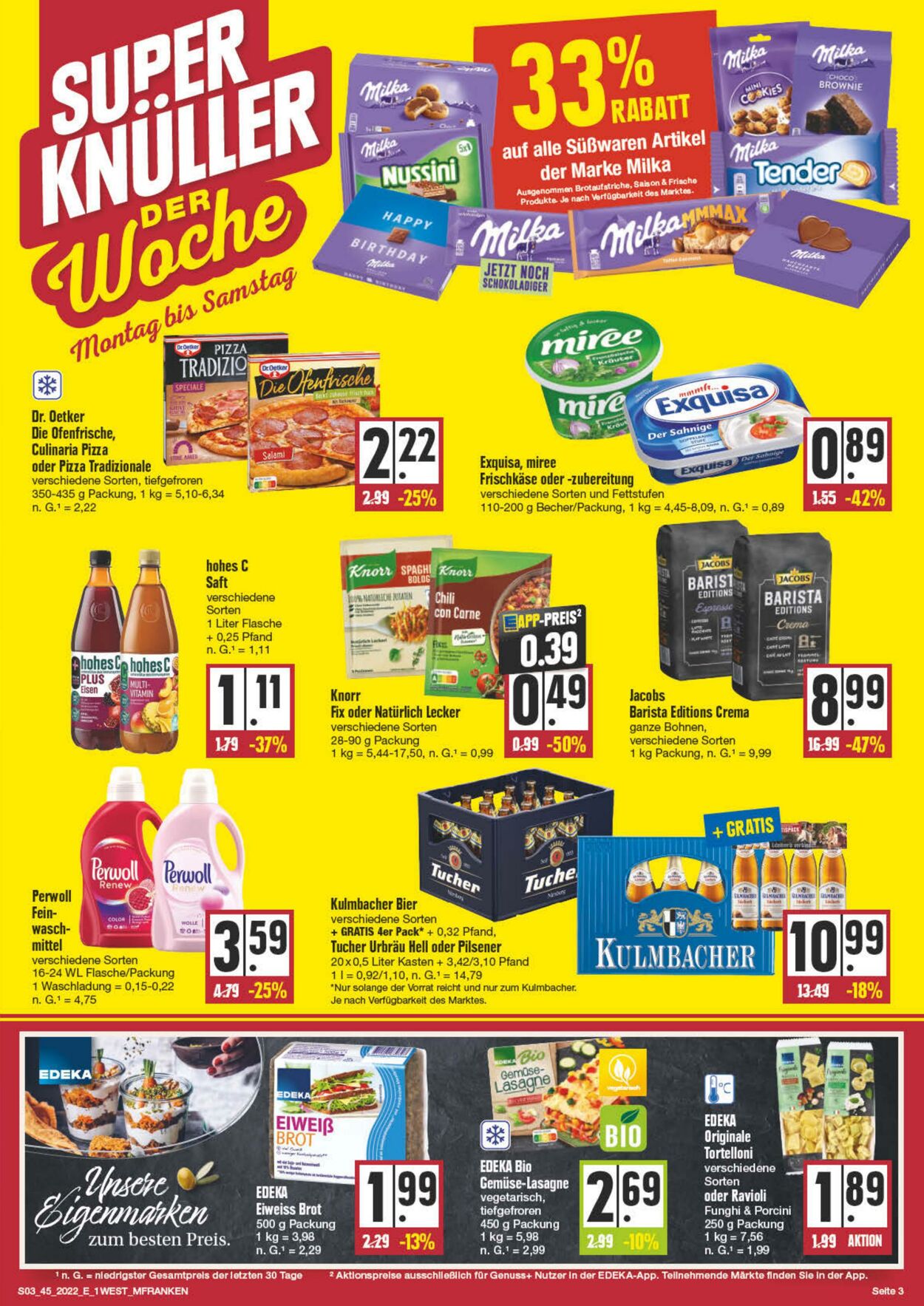 Prospekt Edeka 07.11.2022 - 12.11.2022