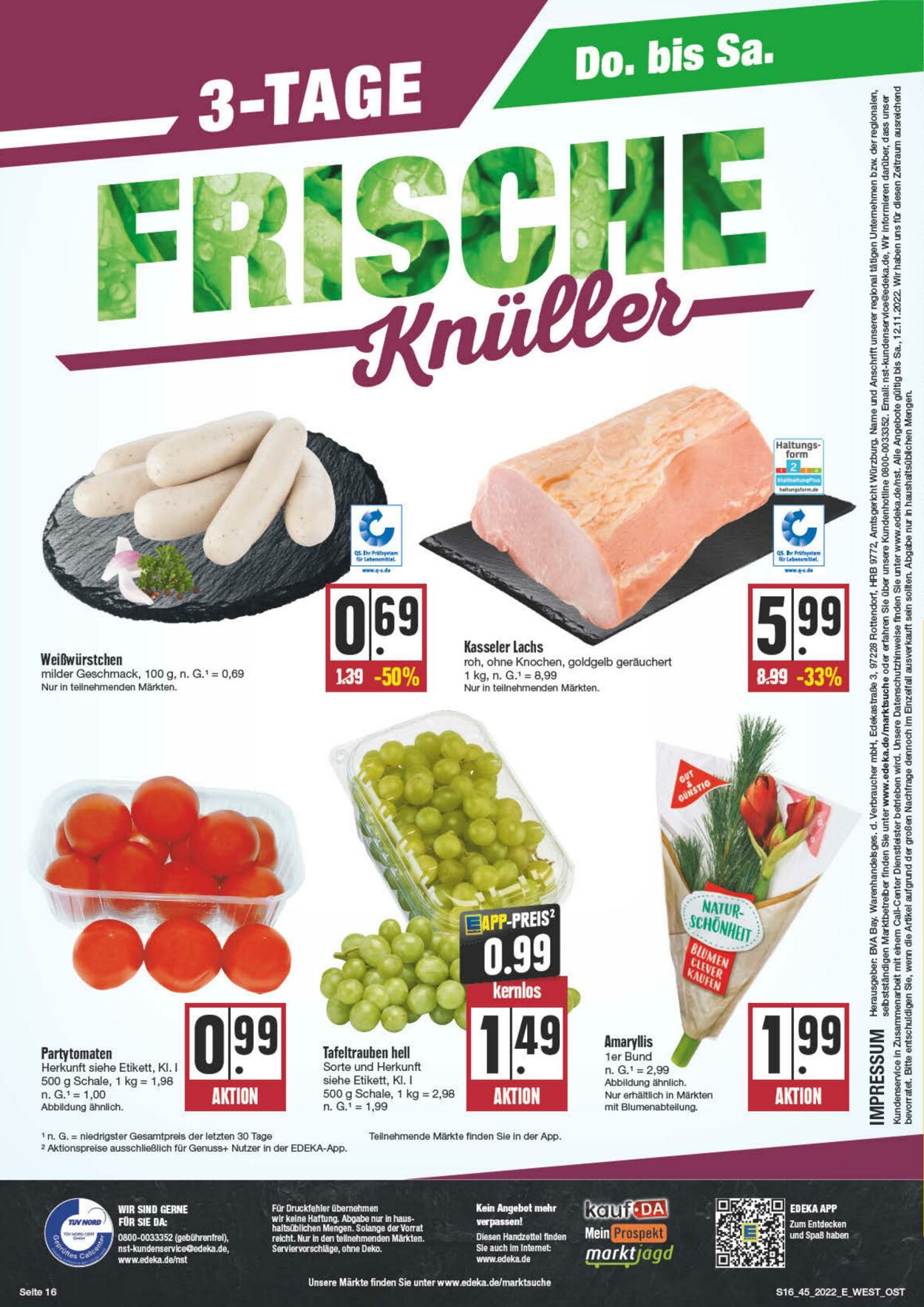 Prospekt Edeka 07.11.2022 - 12.11.2022