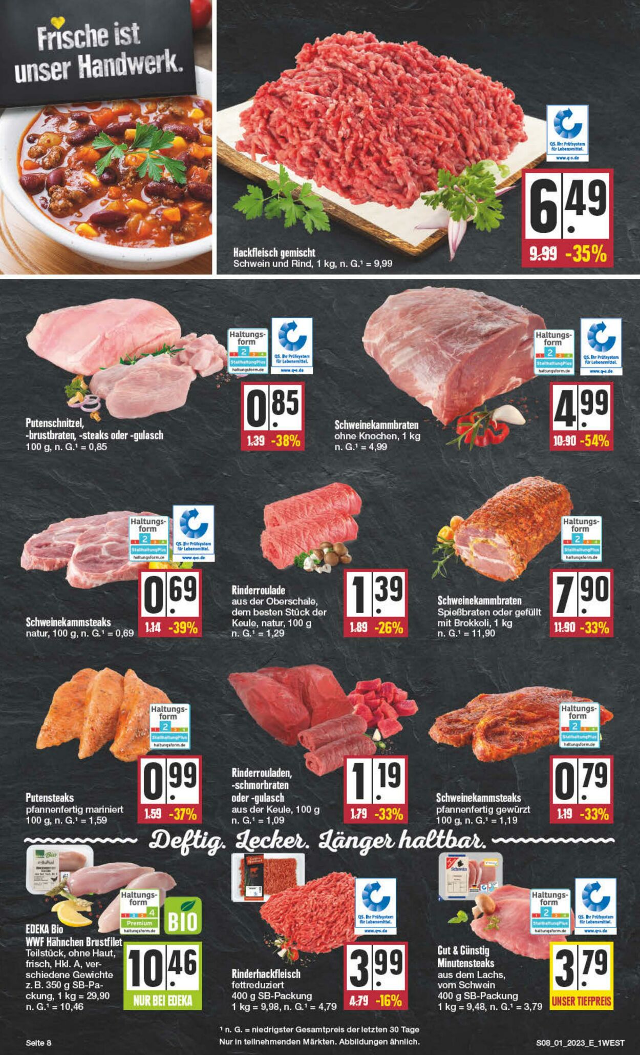 Prospekt Edeka 02.01.2023 - 07.01.2023