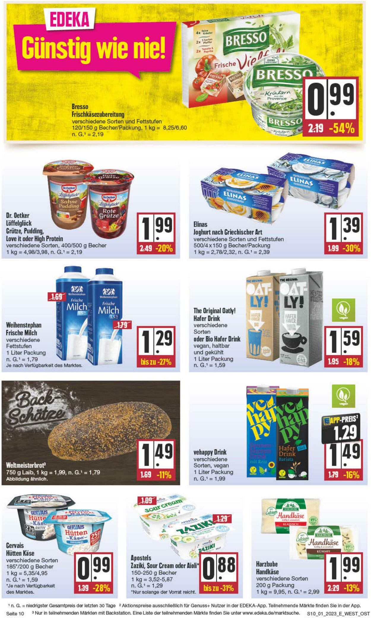 Prospekt Edeka 02.01.2023 - 07.01.2023