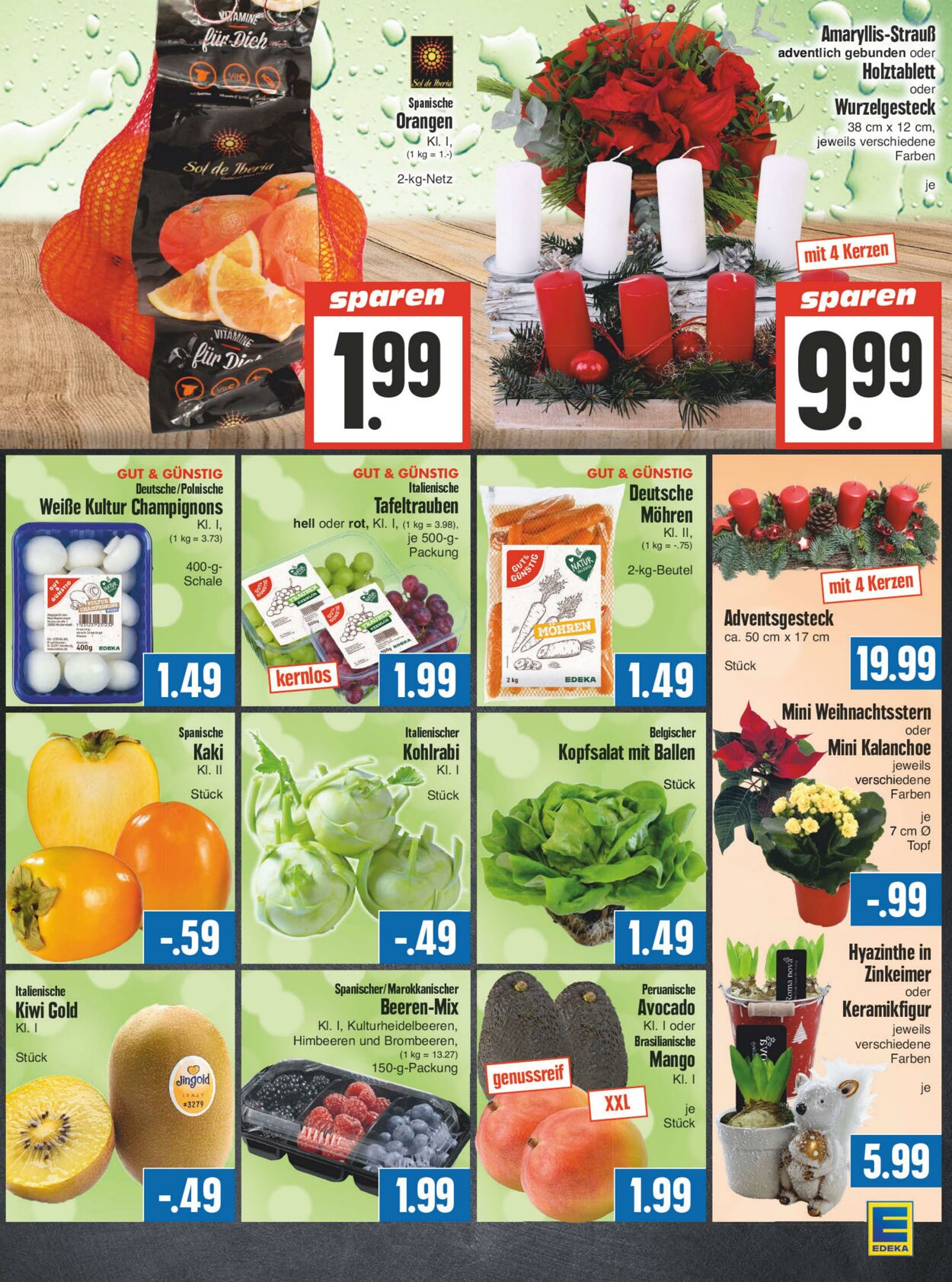 Prospekt Edeka 21.11.2022 - 26.11.2022