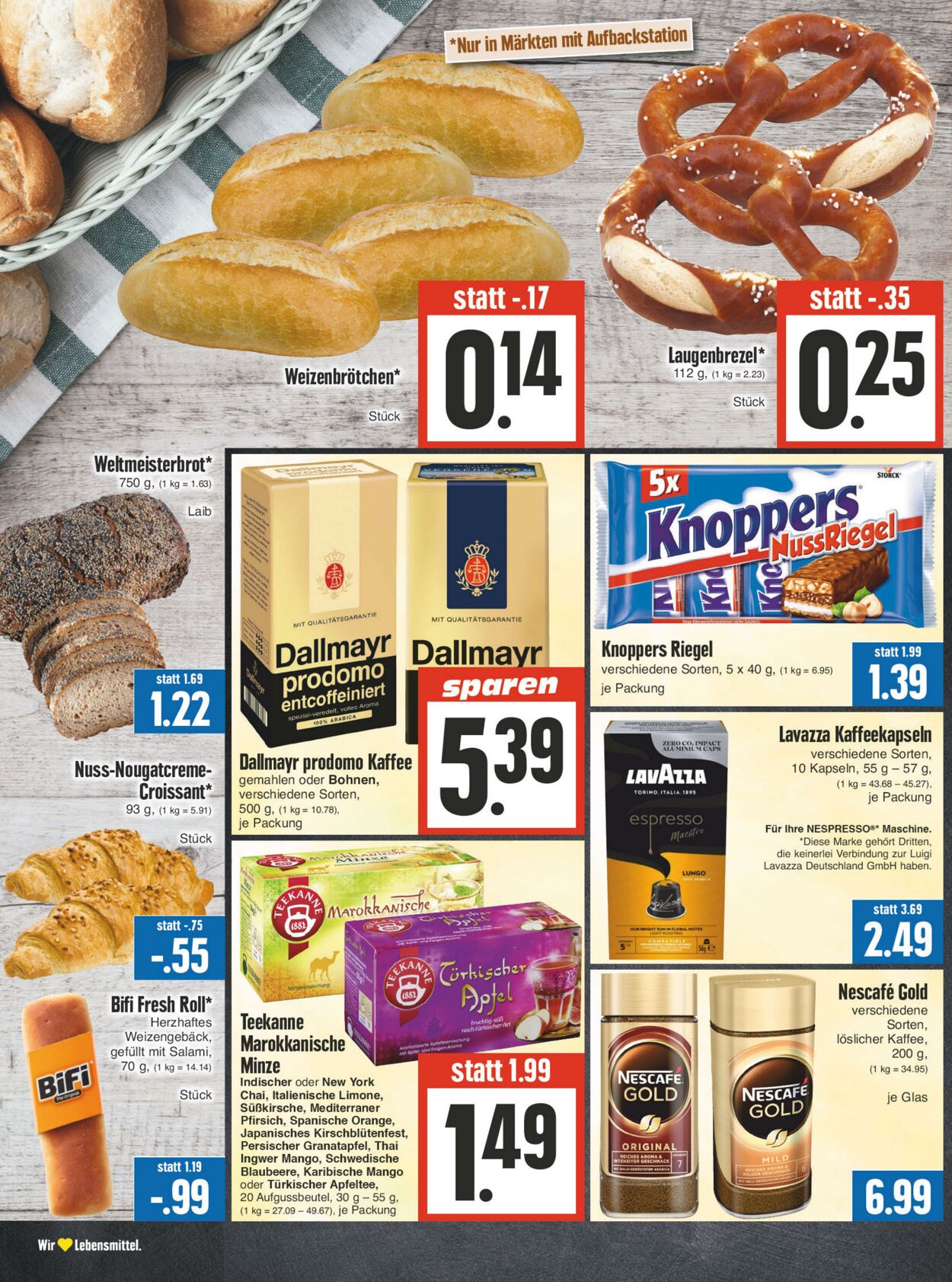 Prospekt Edeka 21.11.2022 - 26.11.2022