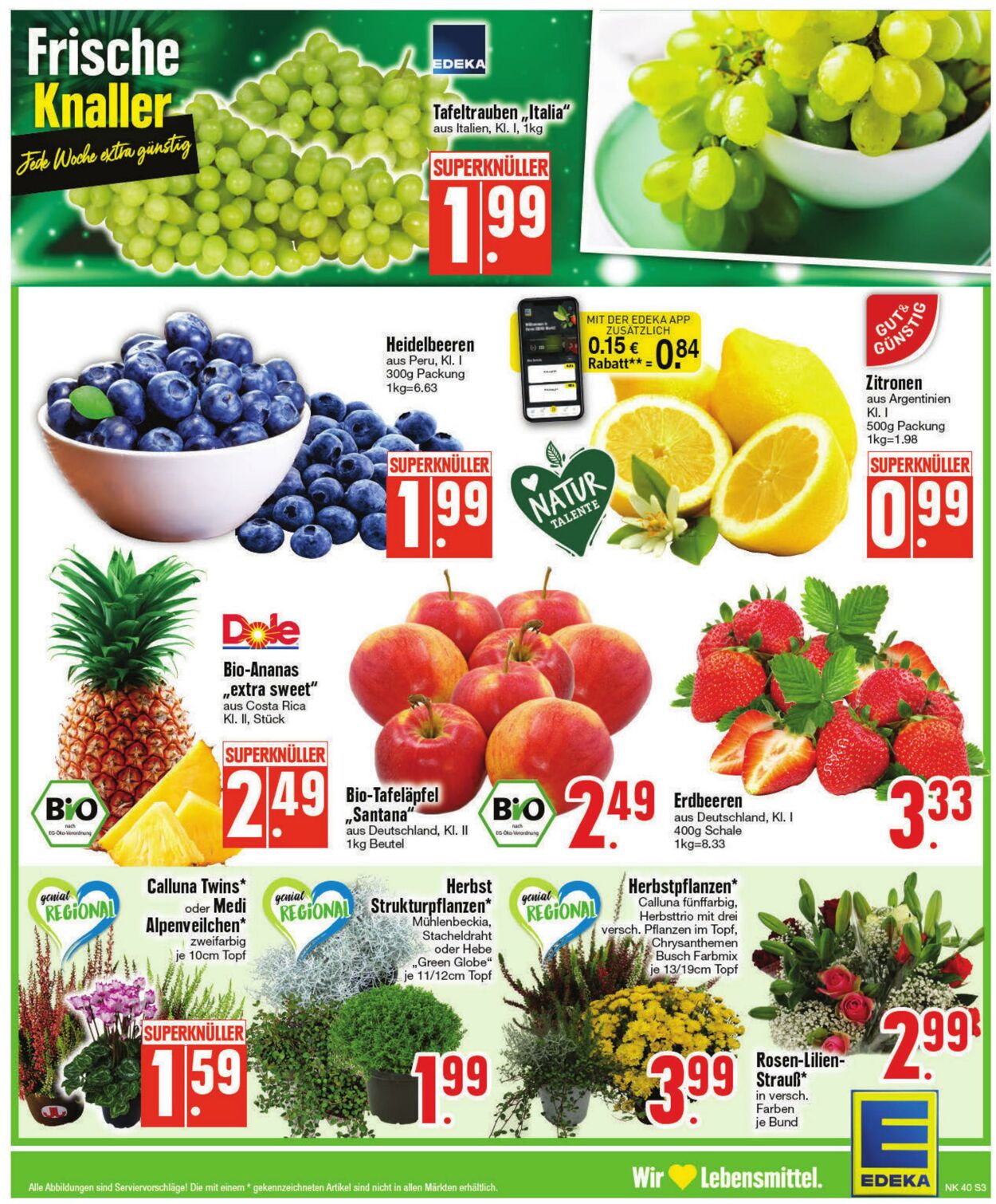 Prospekt Edeka 04.10.2022 - 08.10.2022