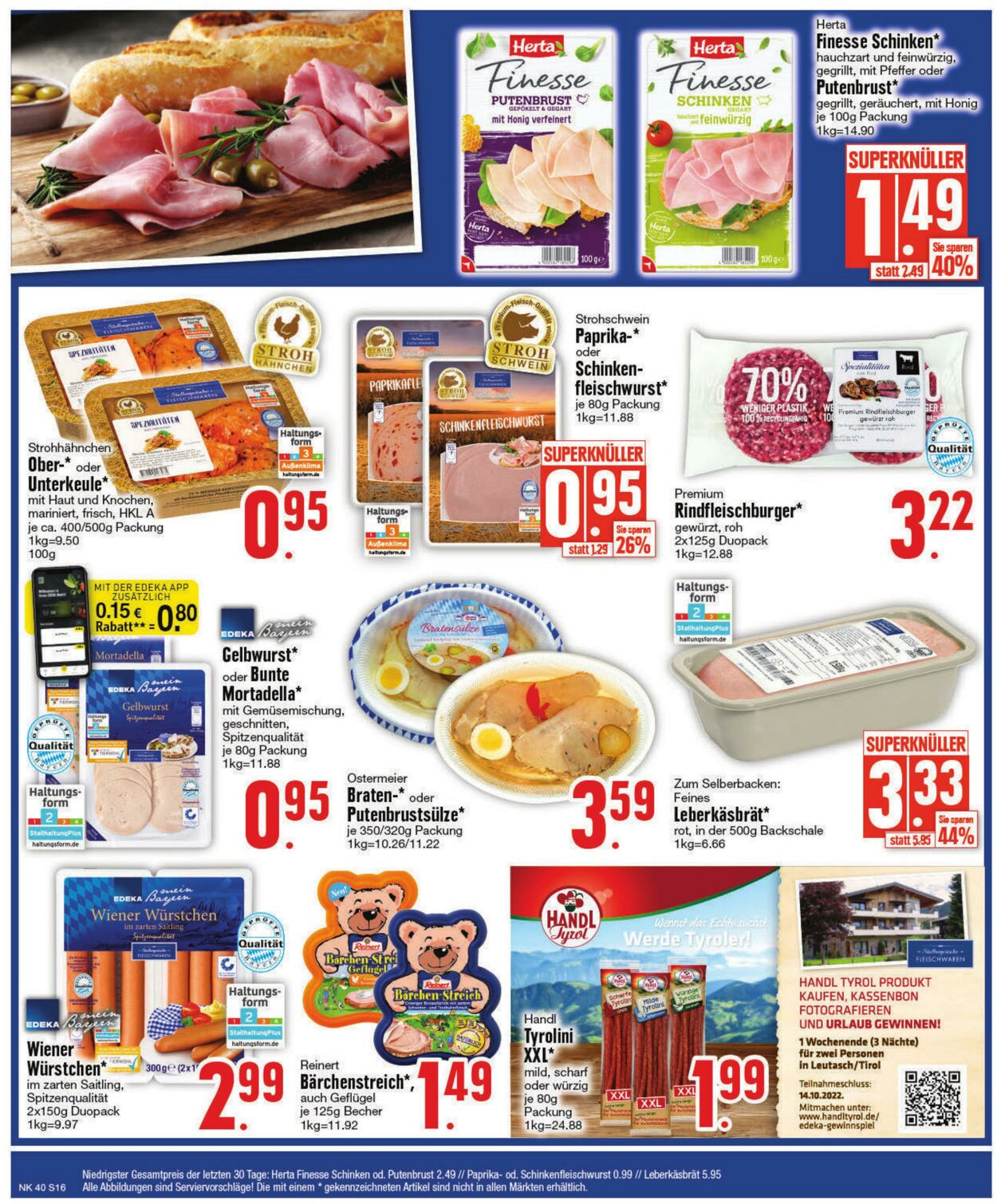 Prospekt Edeka 04.10.2022 - 08.10.2022