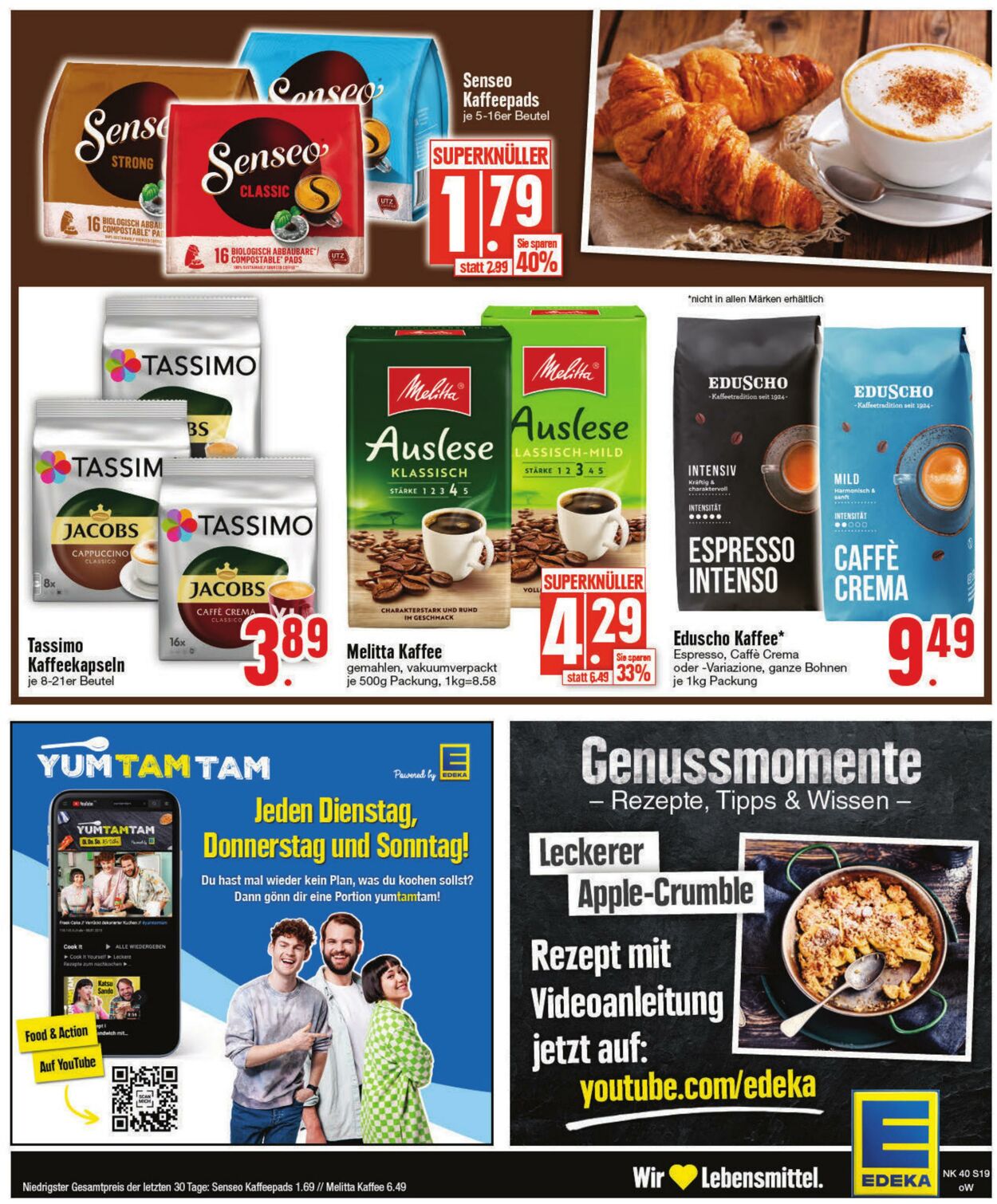 Prospekt Edeka 04.10.2022 - 08.10.2022