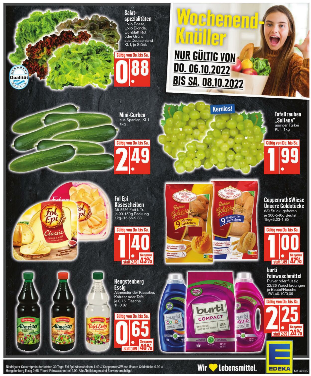 Prospekt Edeka 04.10.2022 - 08.10.2022