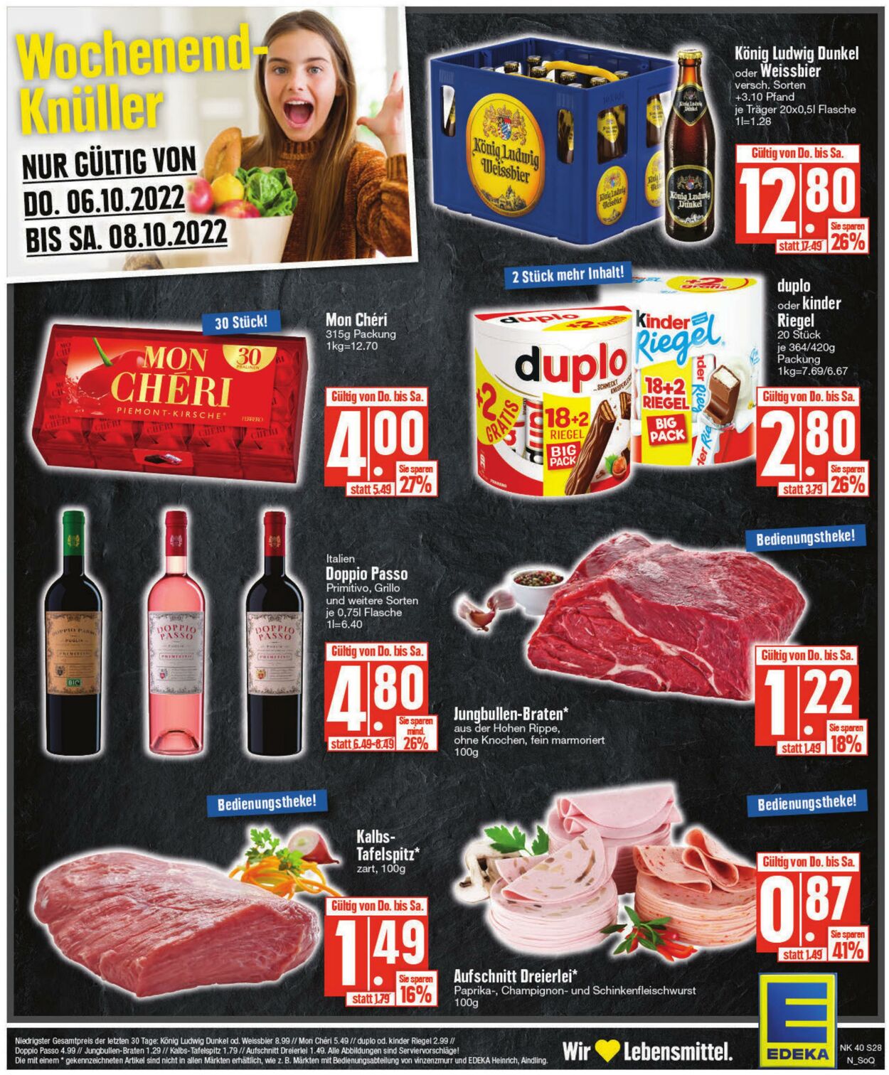 Prospekt Edeka 04.10.2022 - 08.10.2022