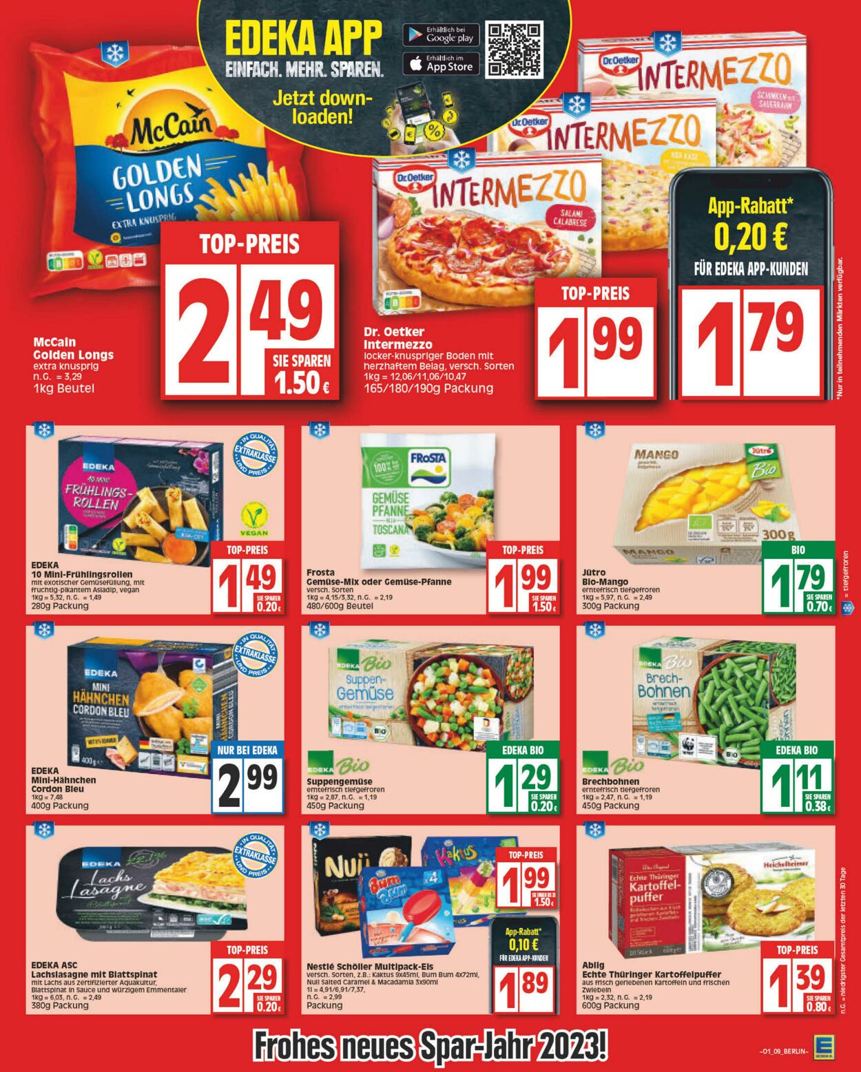 Prospekt Edeka 02.01.2023 - 07.01.2023