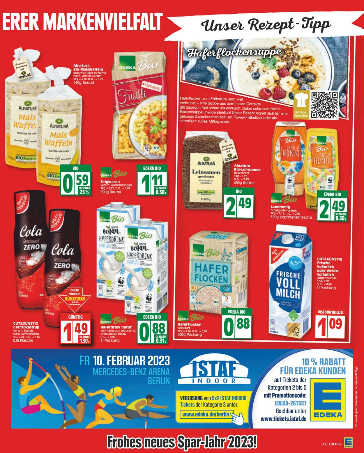 Prospekt Edeka 02.01.2023 - 07.01.2023