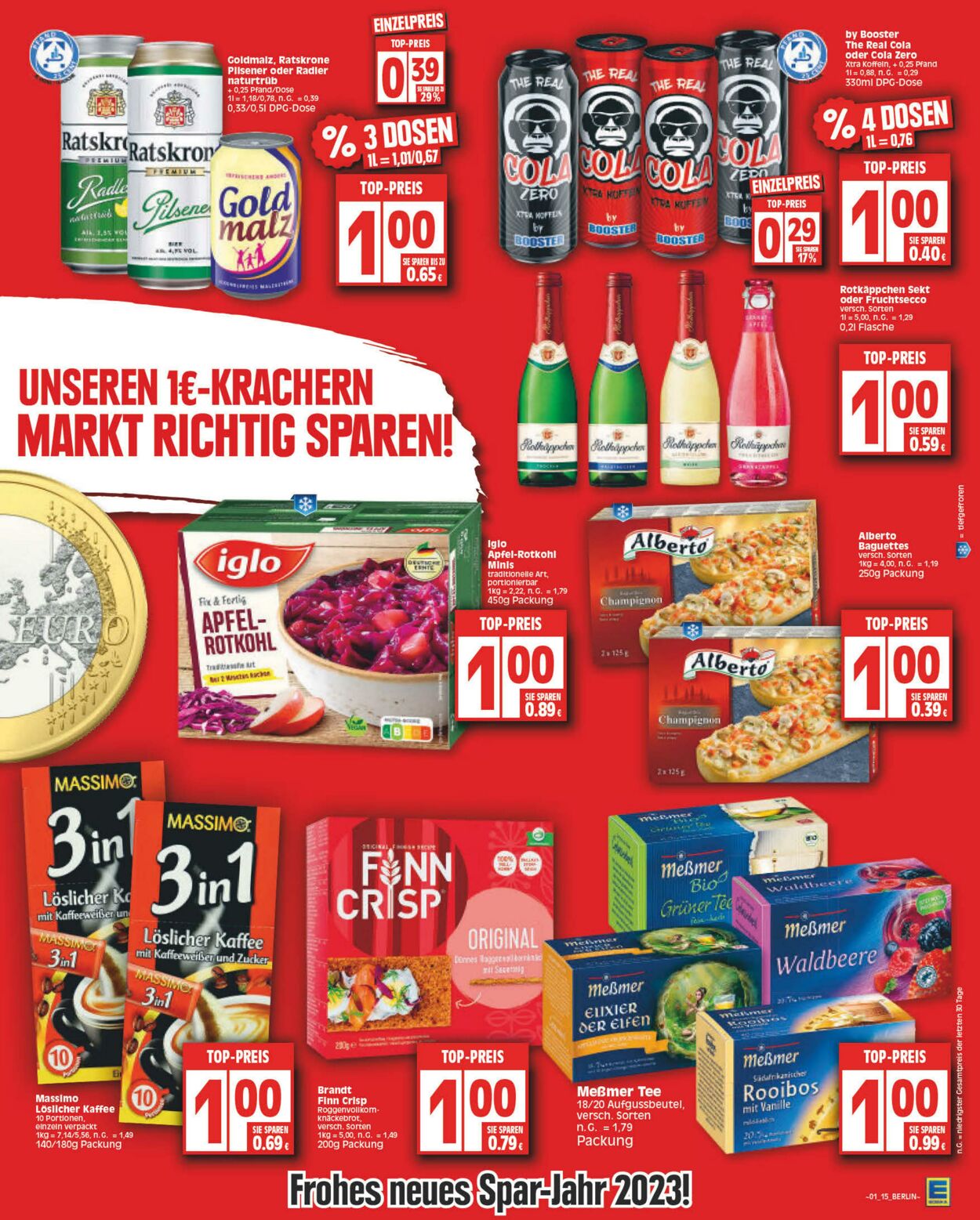 Prospekt Edeka 02.01.2023 - 07.01.2023