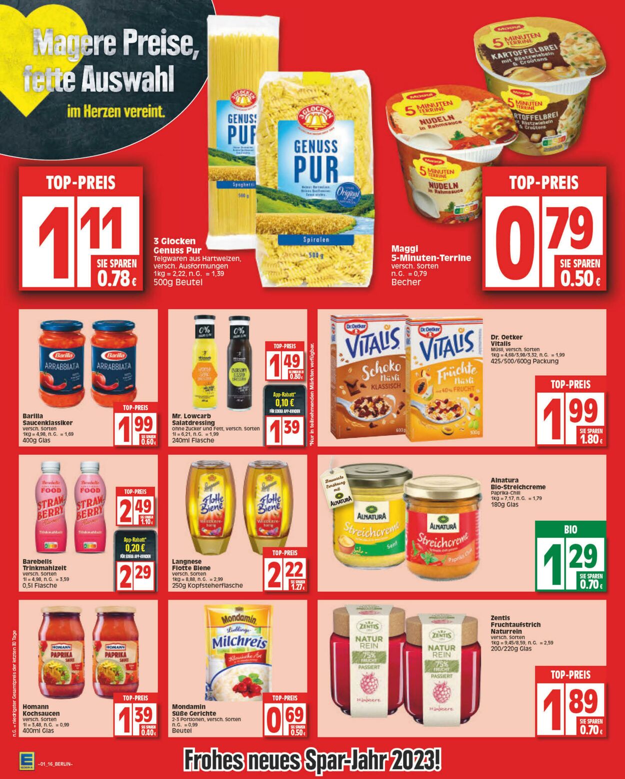 Prospekt Edeka 02.01.2023 - 07.01.2023