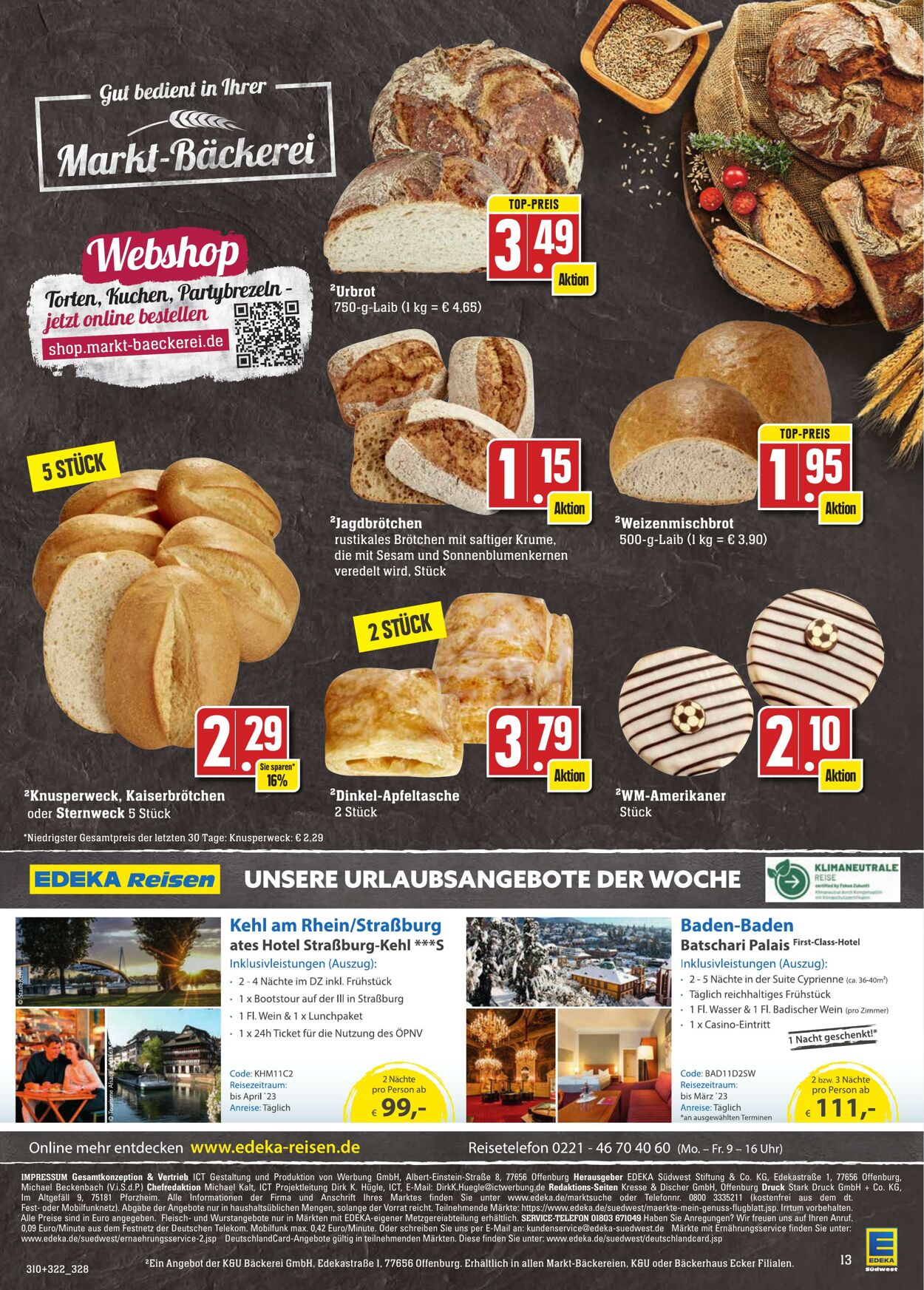 Prospekt Edeka 21.11.2022 - 26.11.2022