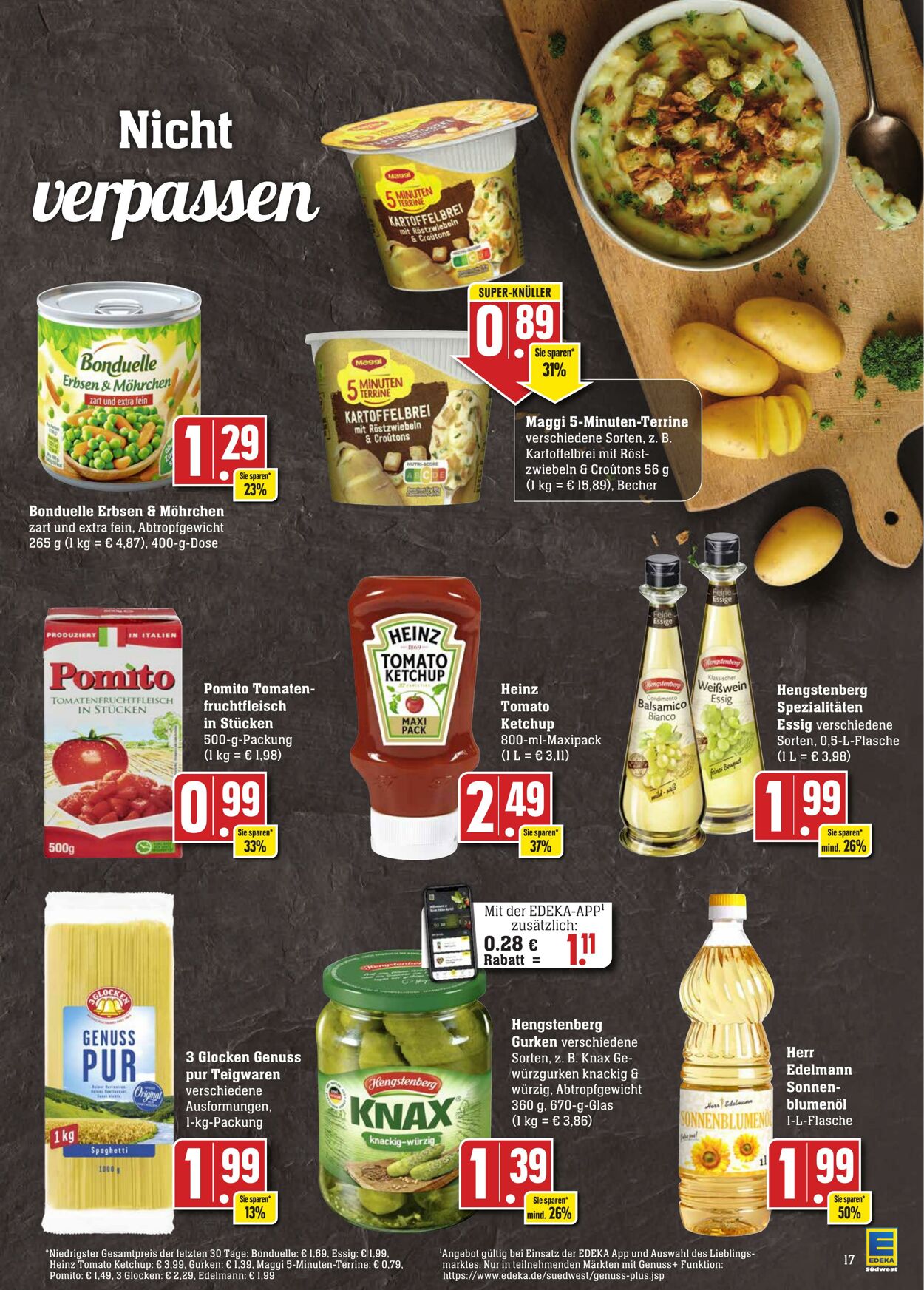 Prospekt Edeka 21.11.2022 - 26.11.2022