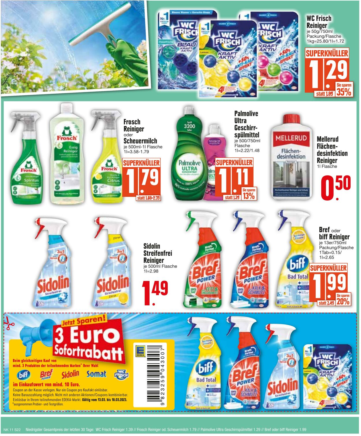 Prospekt Edeka 13.03.2023 - 18.03.2023