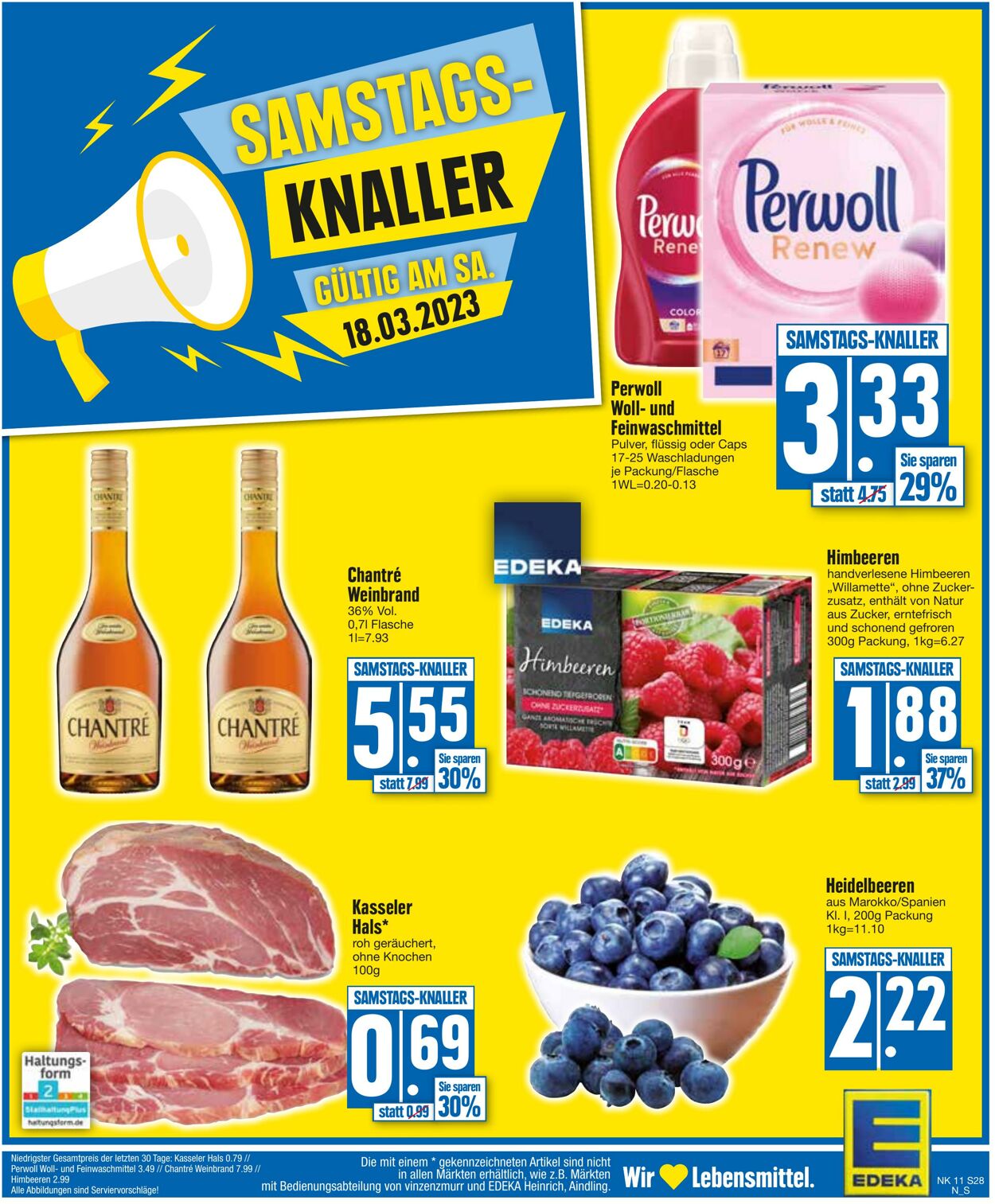 Prospekt Edeka 13.03.2023 - 18.03.2023