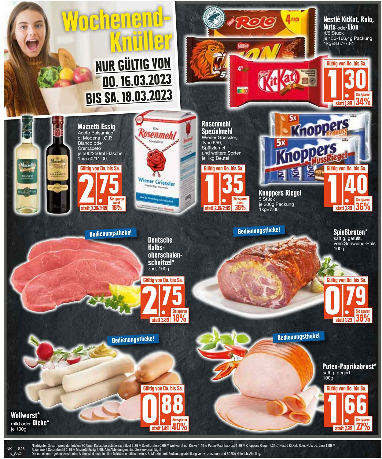 Prospekt Edeka 13.03.2023 - 18.03.2023