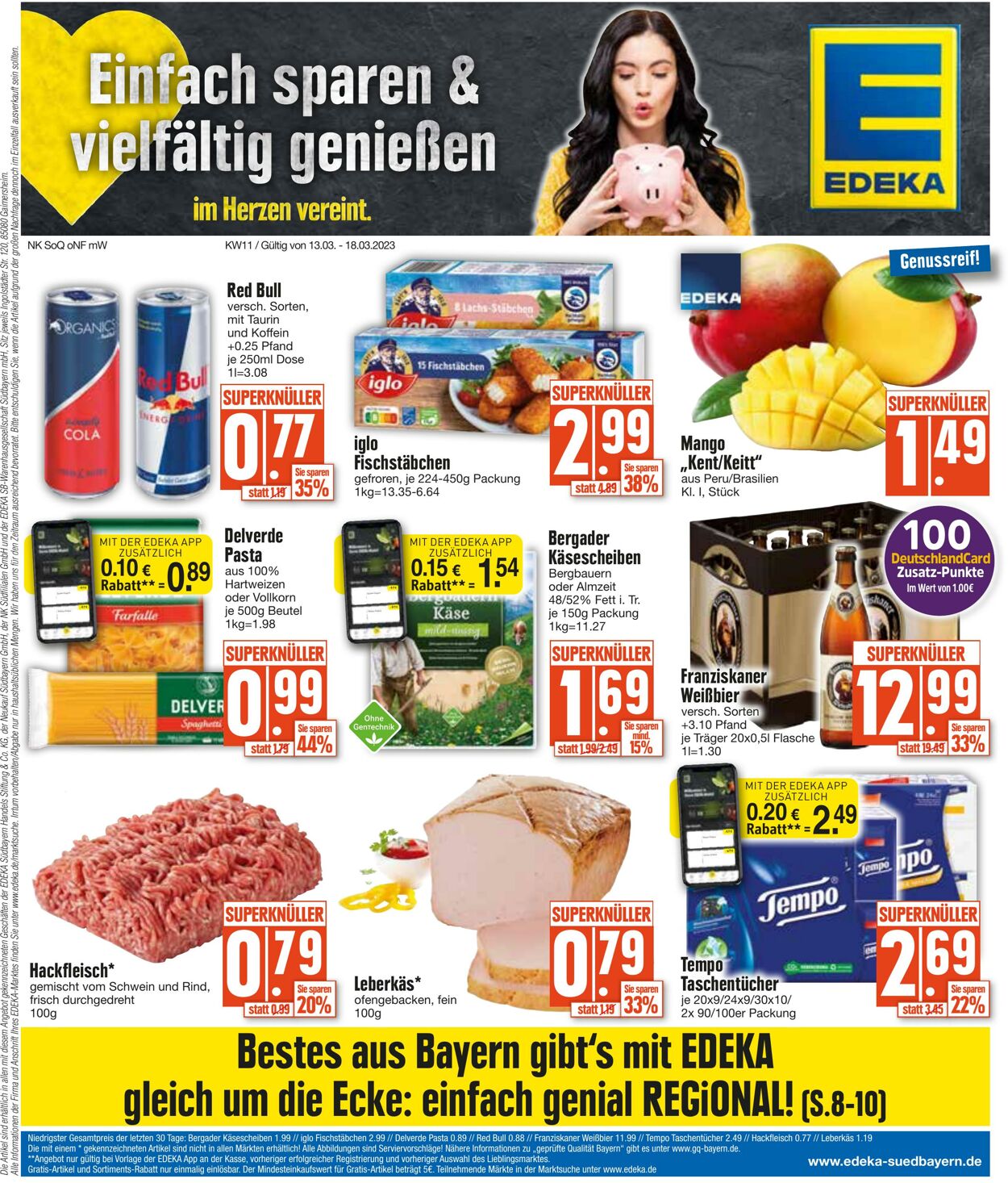 Prospekt Edeka 13.03.2023 - 18.03.2023