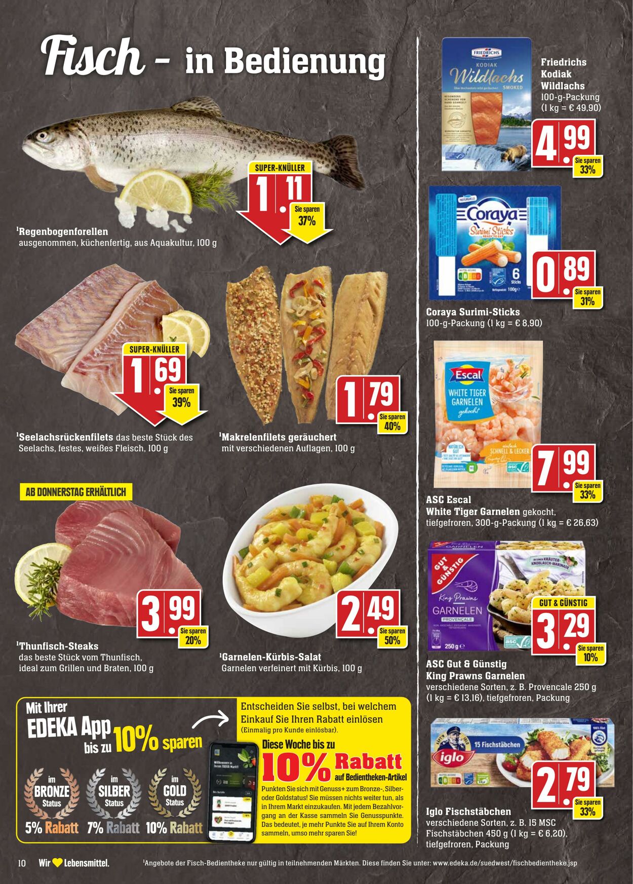 Prospekt Edeka 17.10.2022 - 22.10.2022