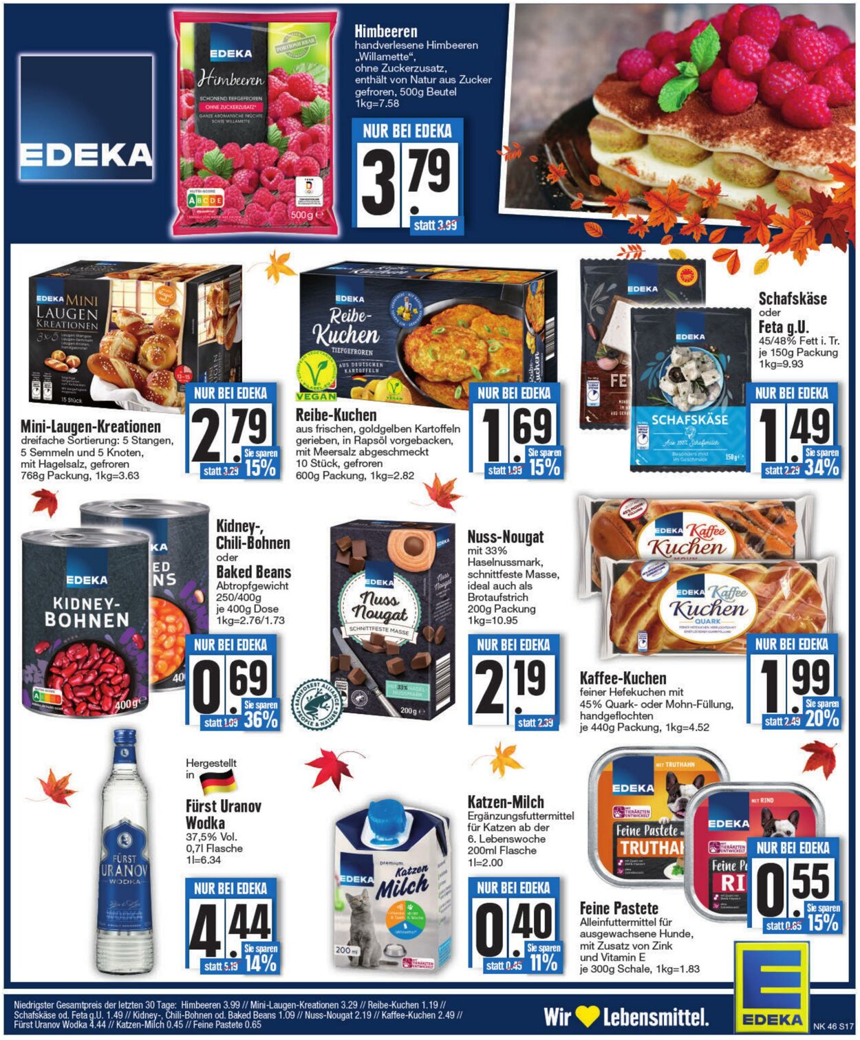 Prospekt Edeka 14.11.2022 - 19.11.2022