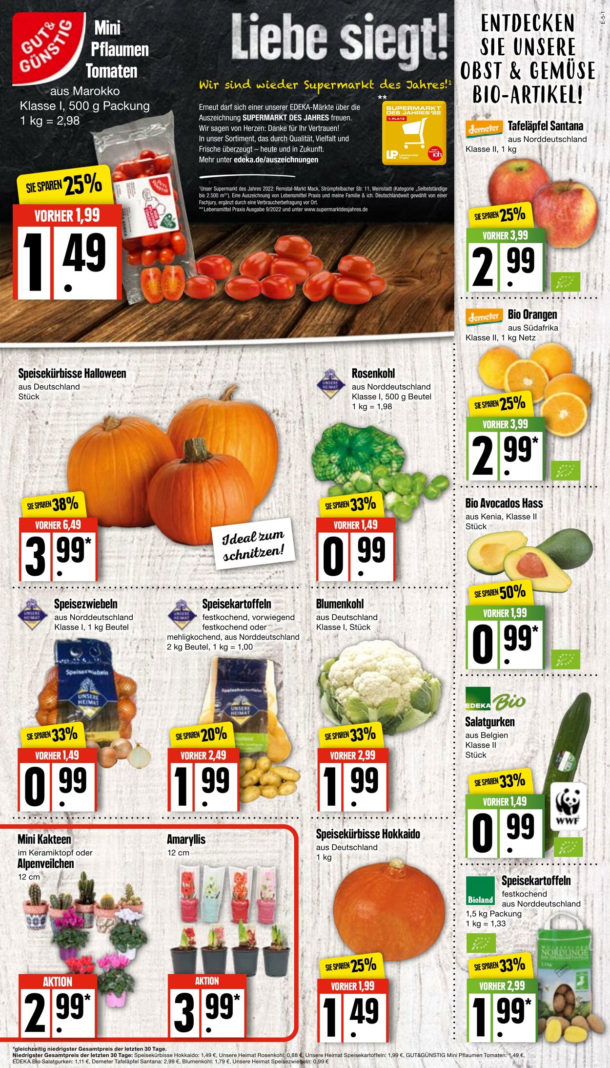 Prospekt Edeka 17.10.2022 - 22.10.2022