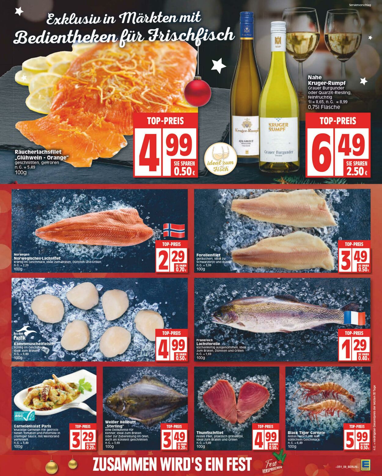 Prospekt Edeka 19.12.2022 - 24.12.2022