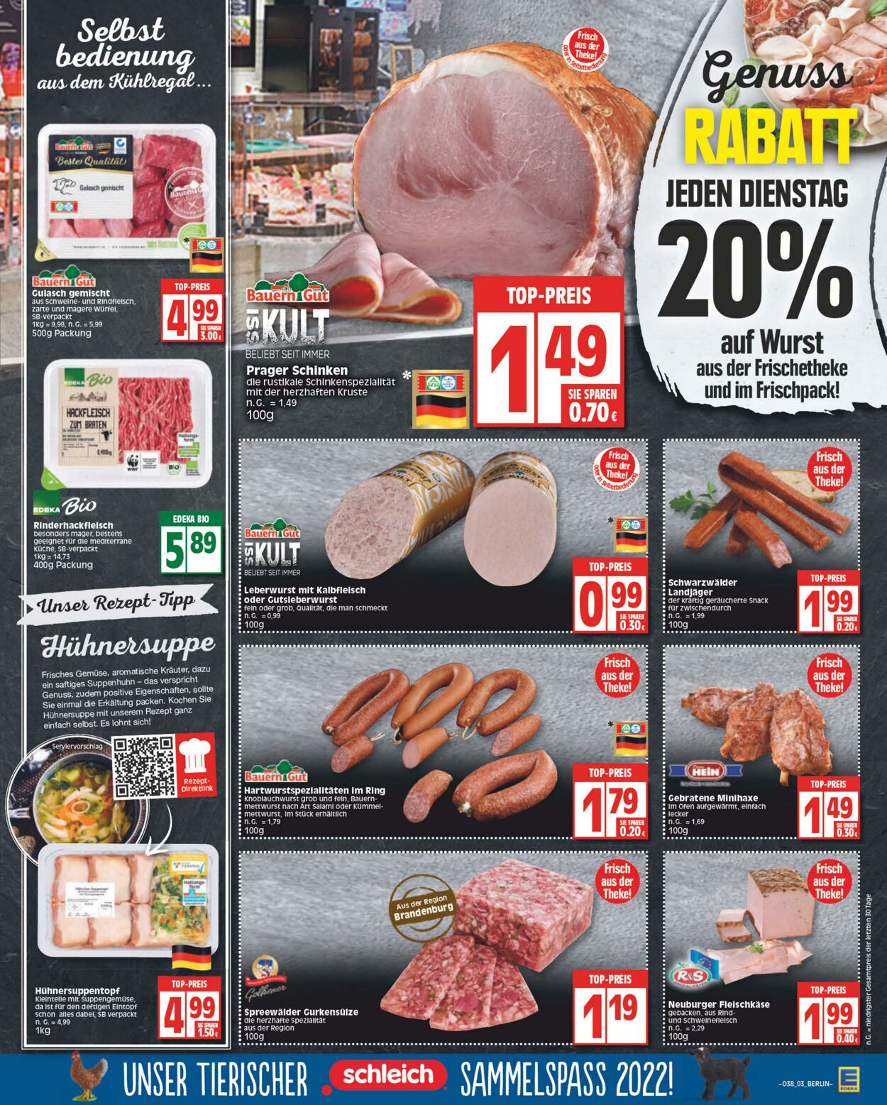 Prospekt Edeka 19.09.2022 - 24.09.2022