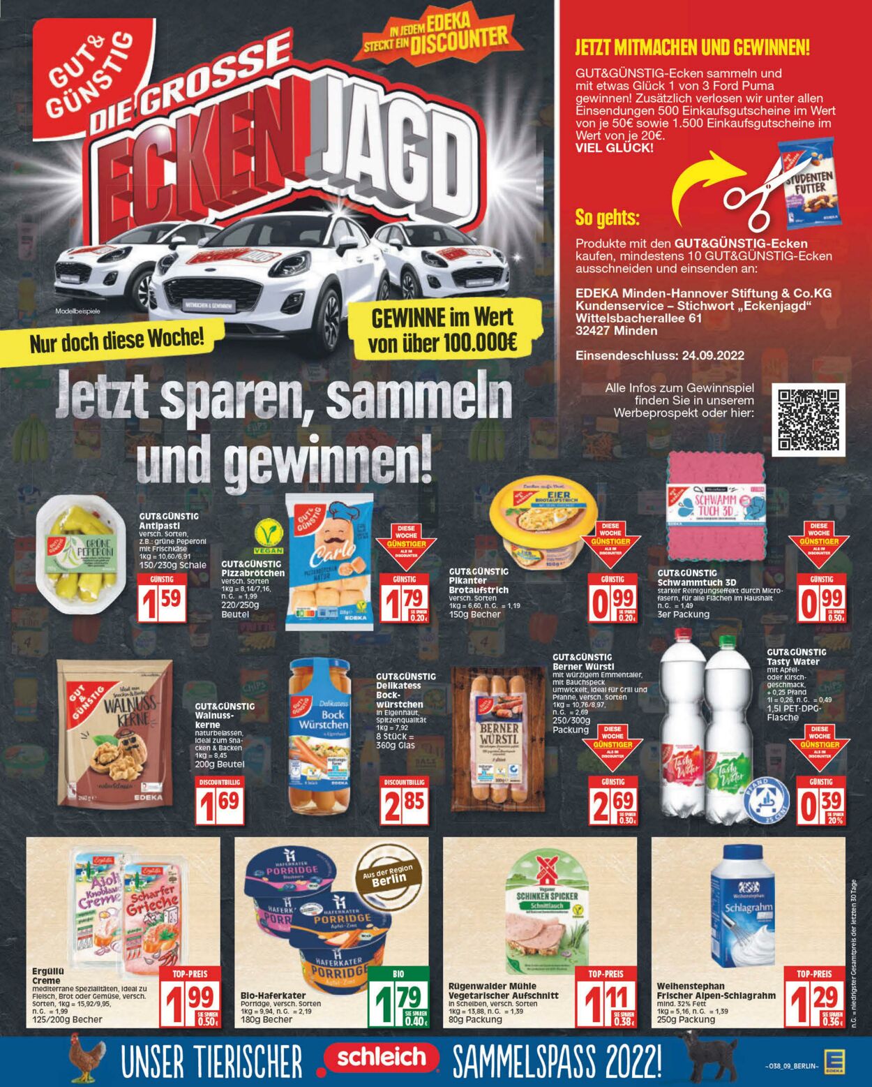 Prospekt Edeka 19.09.2022 - 24.09.2022