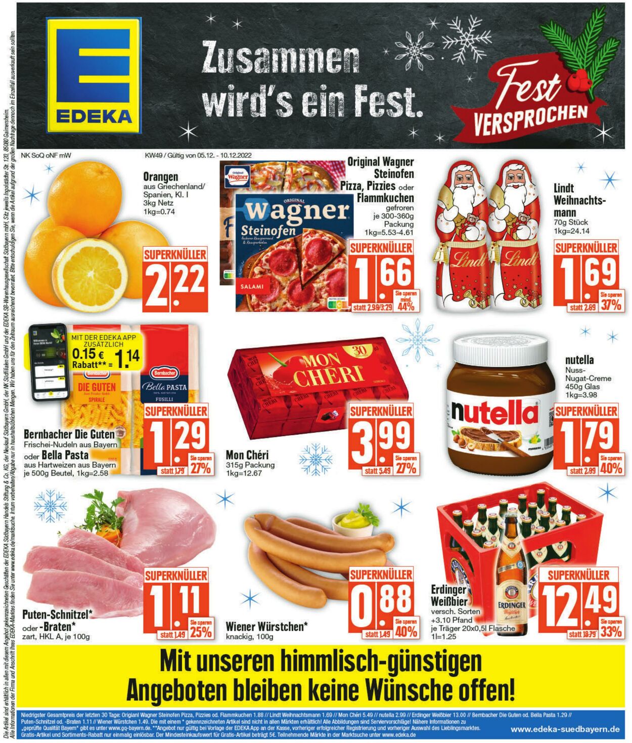 Prospekt Edeka 05.12.2022 - 10.12.2022