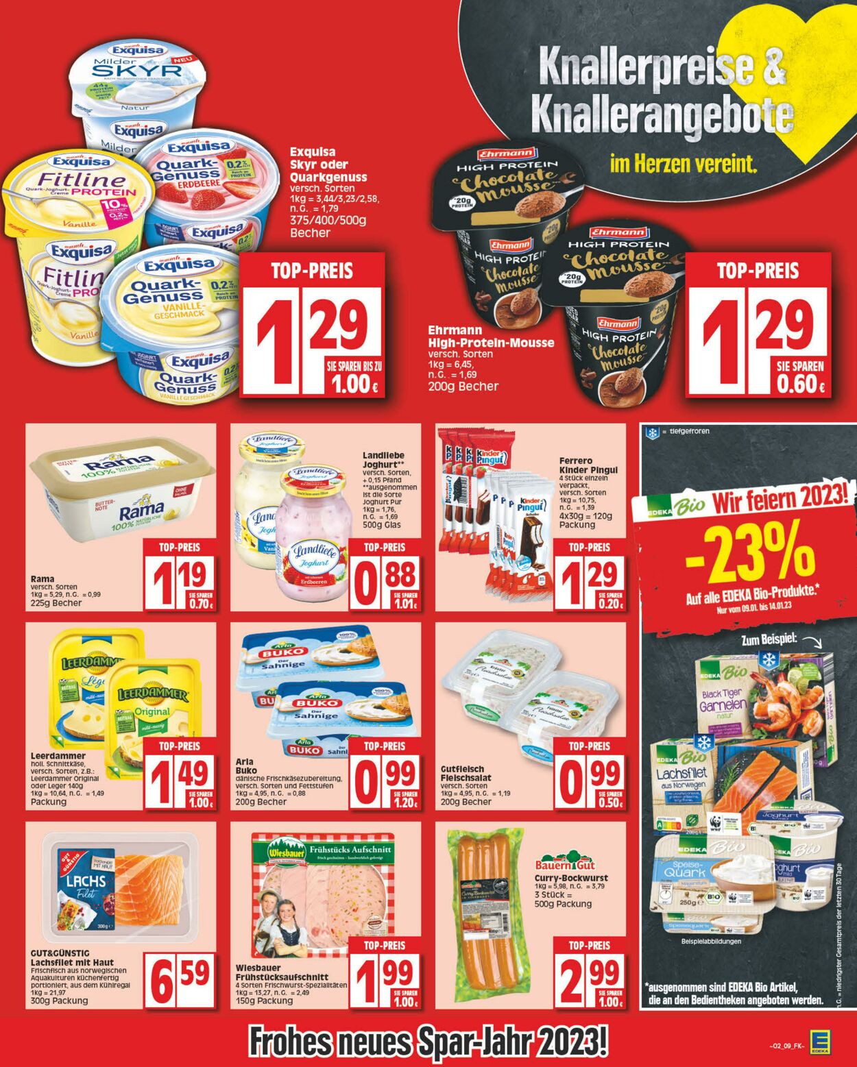 Prospekt Edeka 09.01.2023 - 14.01.2023